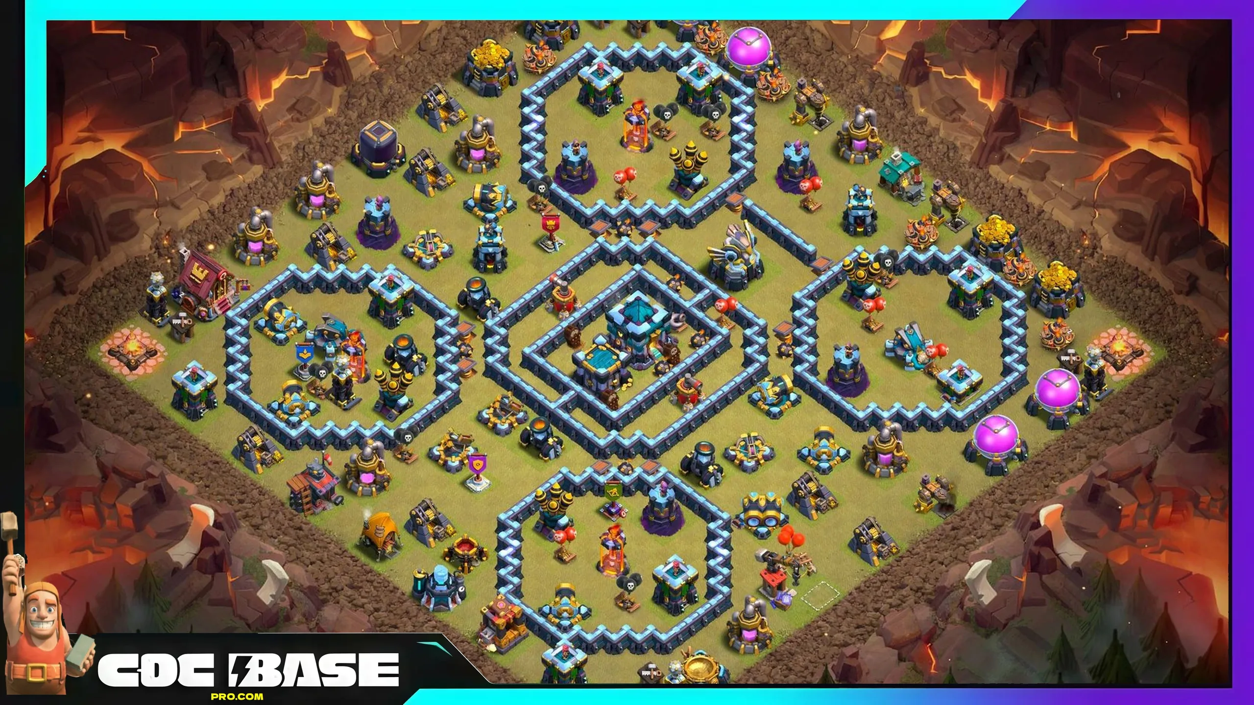Updated TH13 CWL Defense Base Copy Link 2026 #04