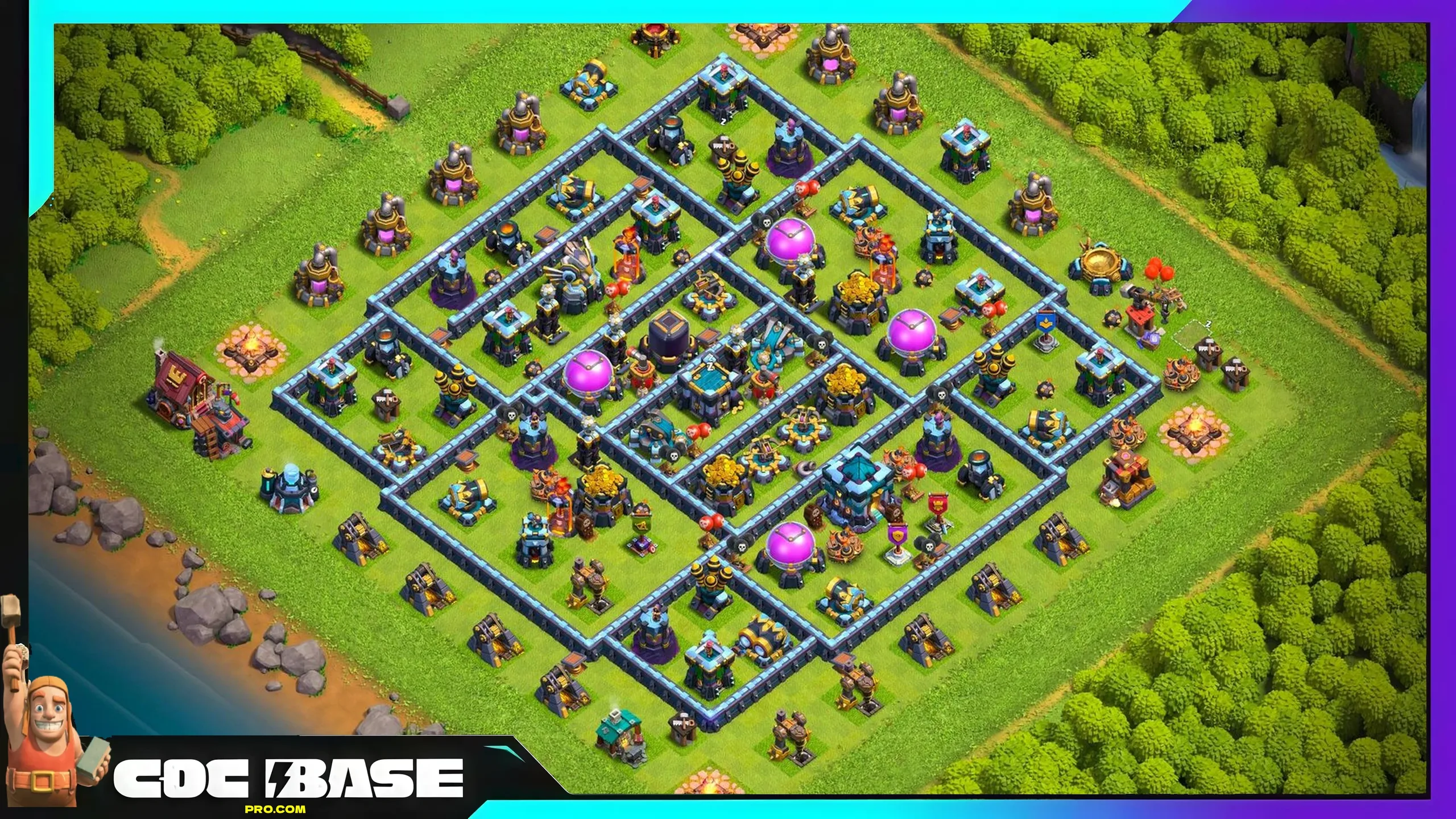 TH13 Farm Base With Copy Link 2026 Resource Protection #07