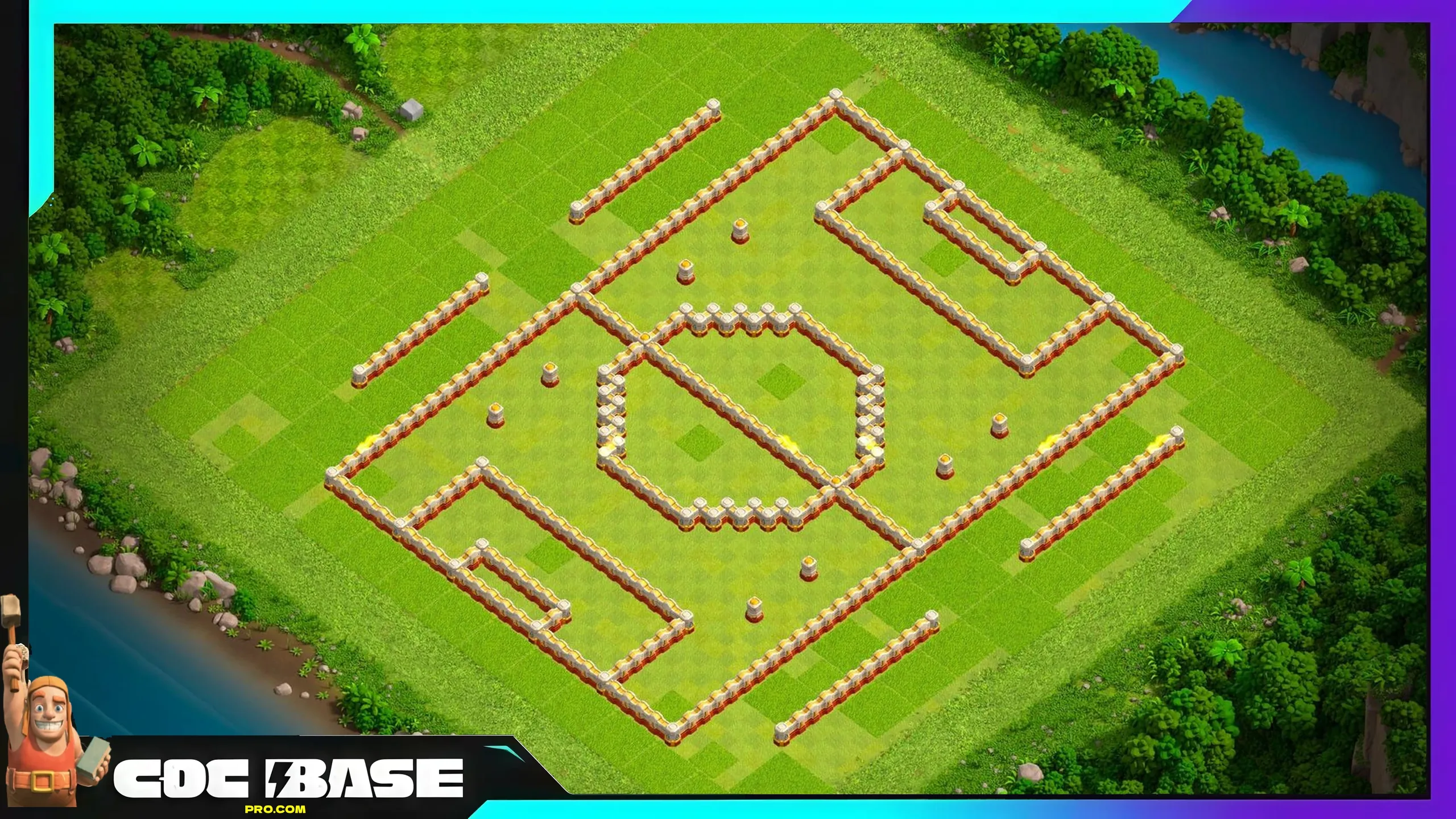 TH16 Funny Troll Layout 2026 Base Link #01