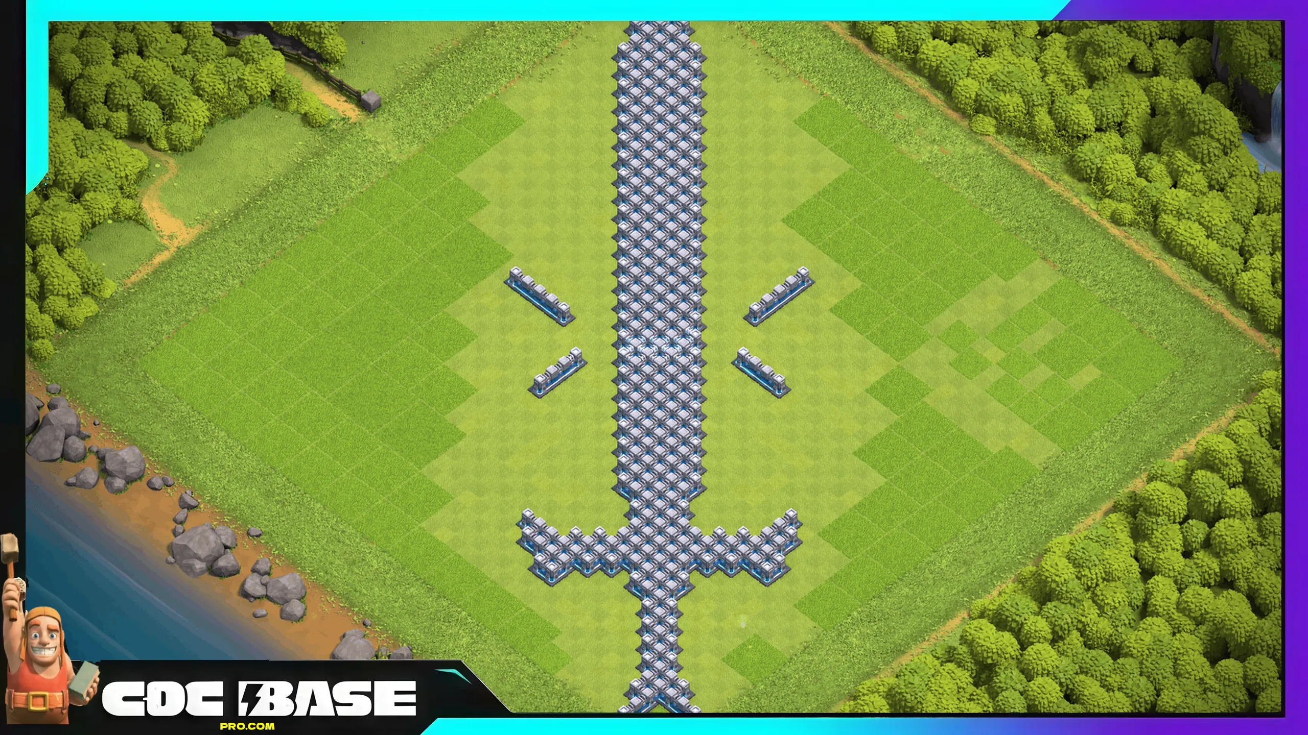 New TH12 Troll Defense Base 2026 Easy Copy #05