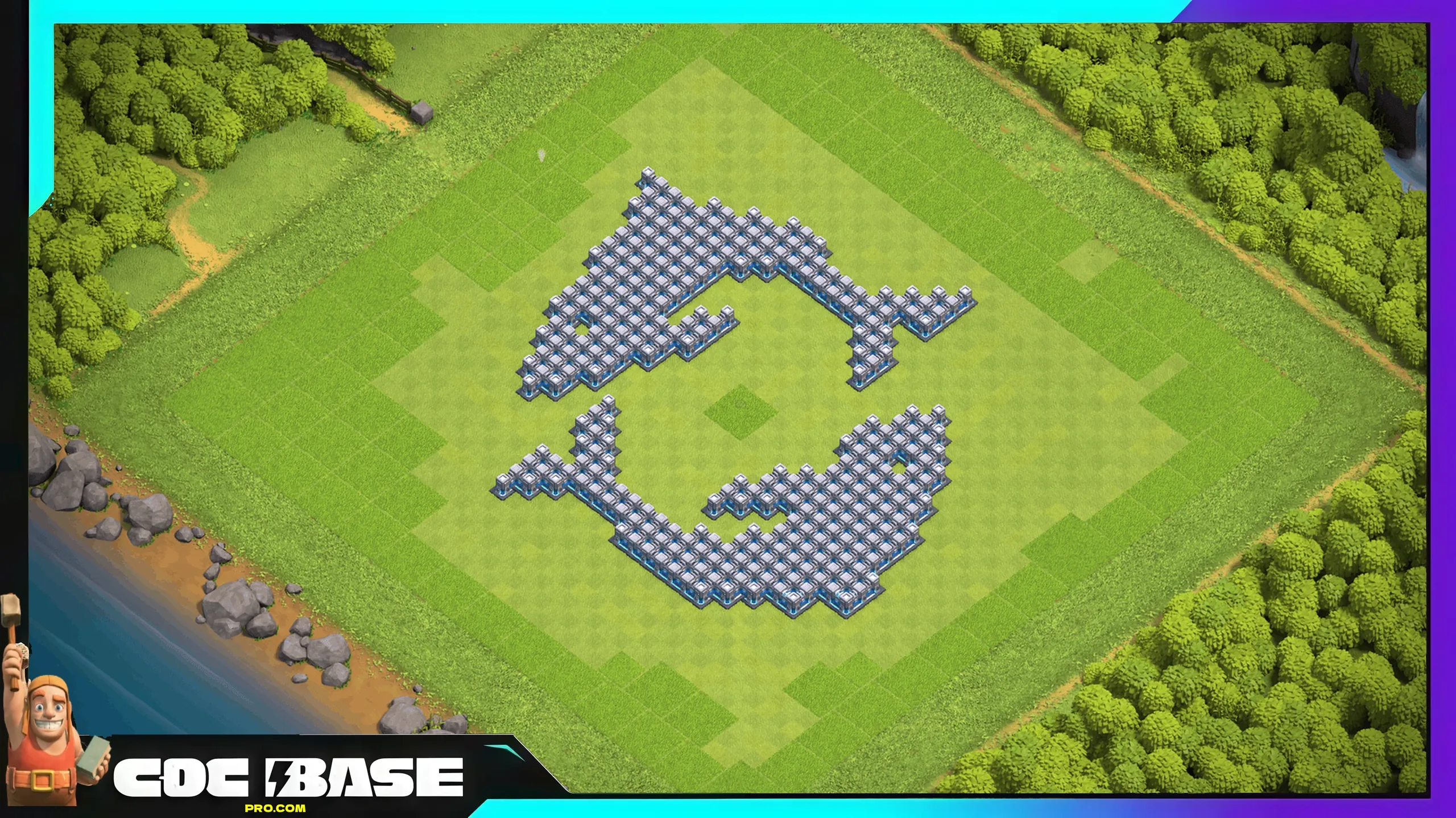 TH12 Funny Troll Layout 2026 Base Link #06