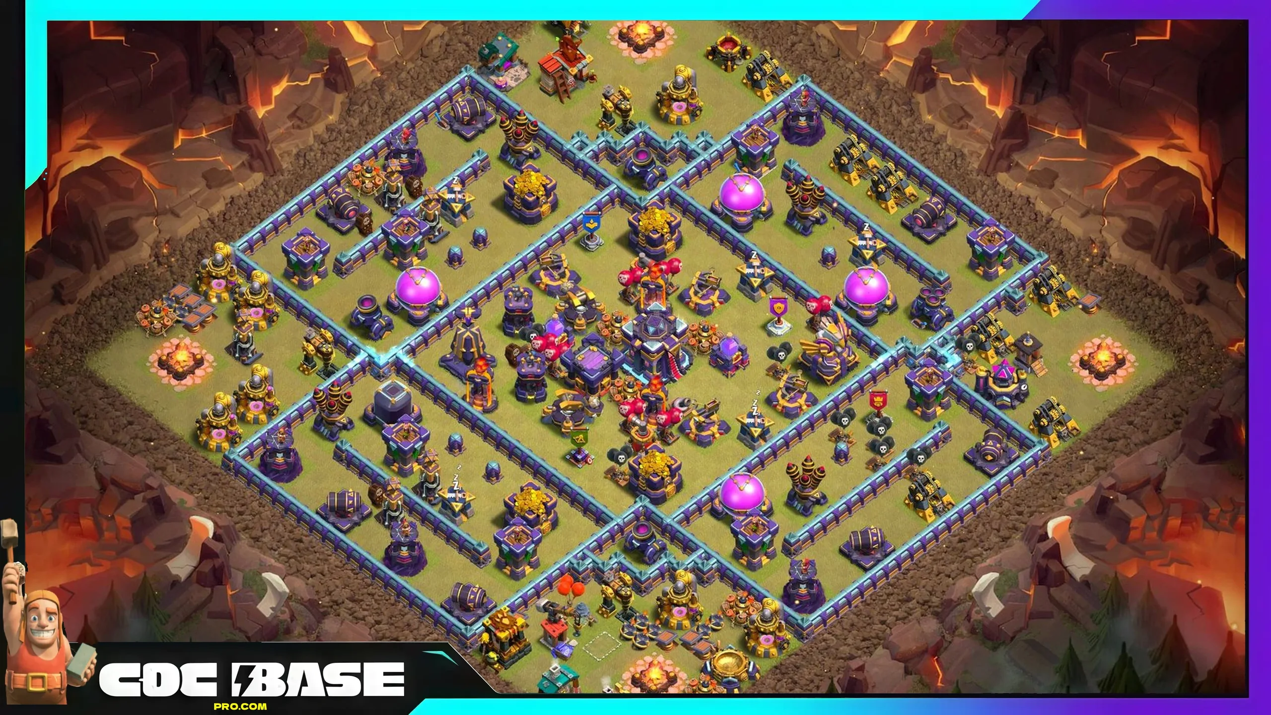 Best TH15 War Base Link 2026 Strong Defense #12