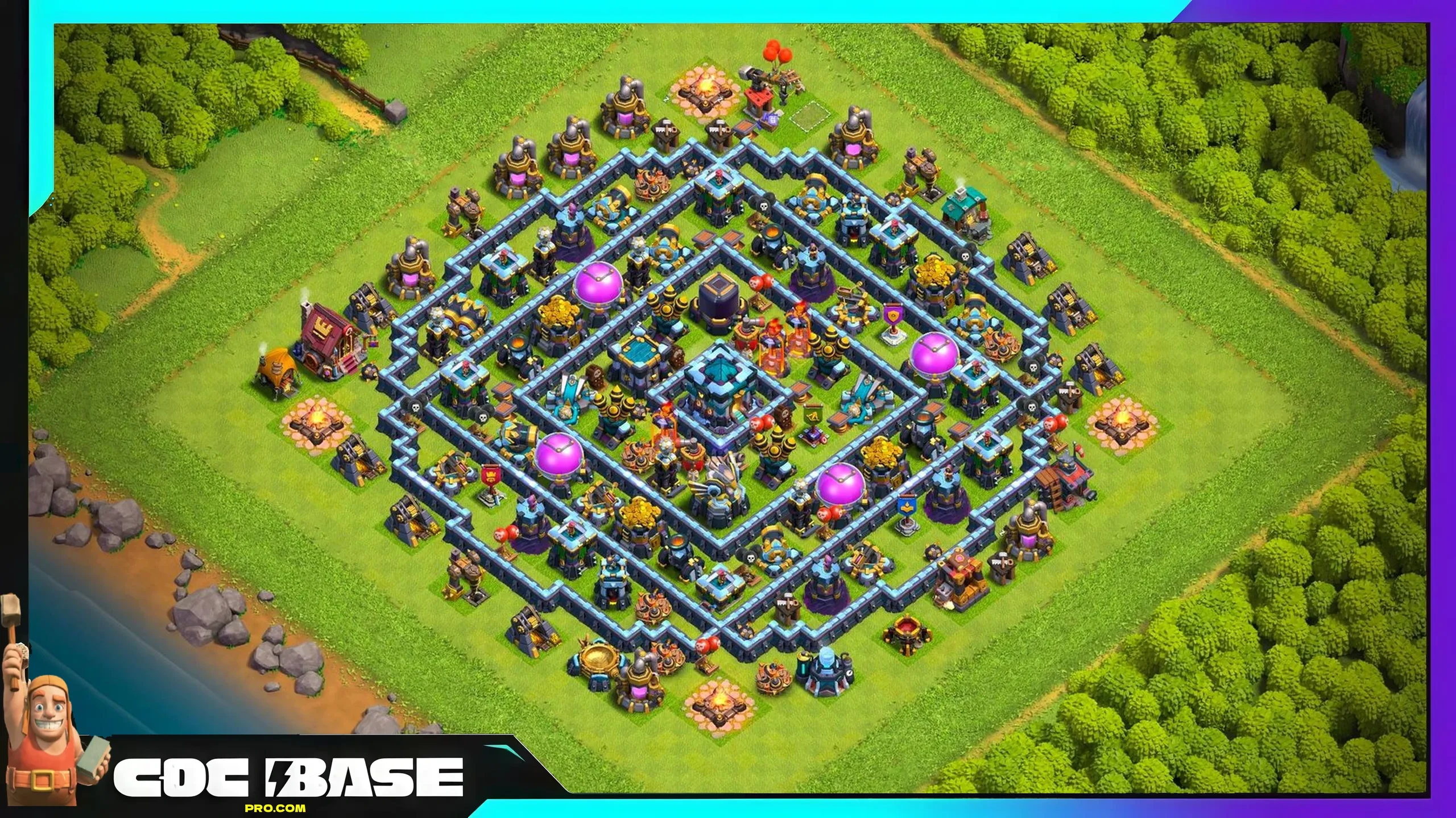Ultimate TH13 Hybrid Base Link 2026 Balanced Defense #07