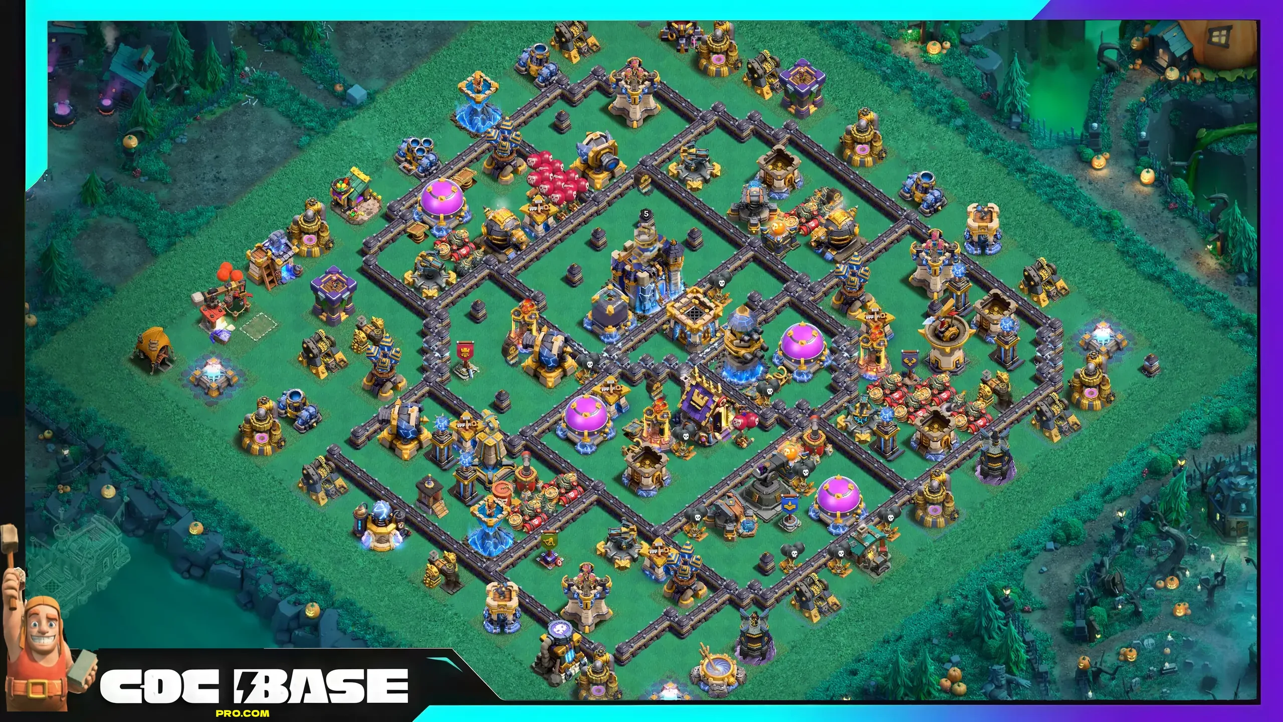 Top Tier TH18 Hybrid Base Link 2026 Balanced Defense #28