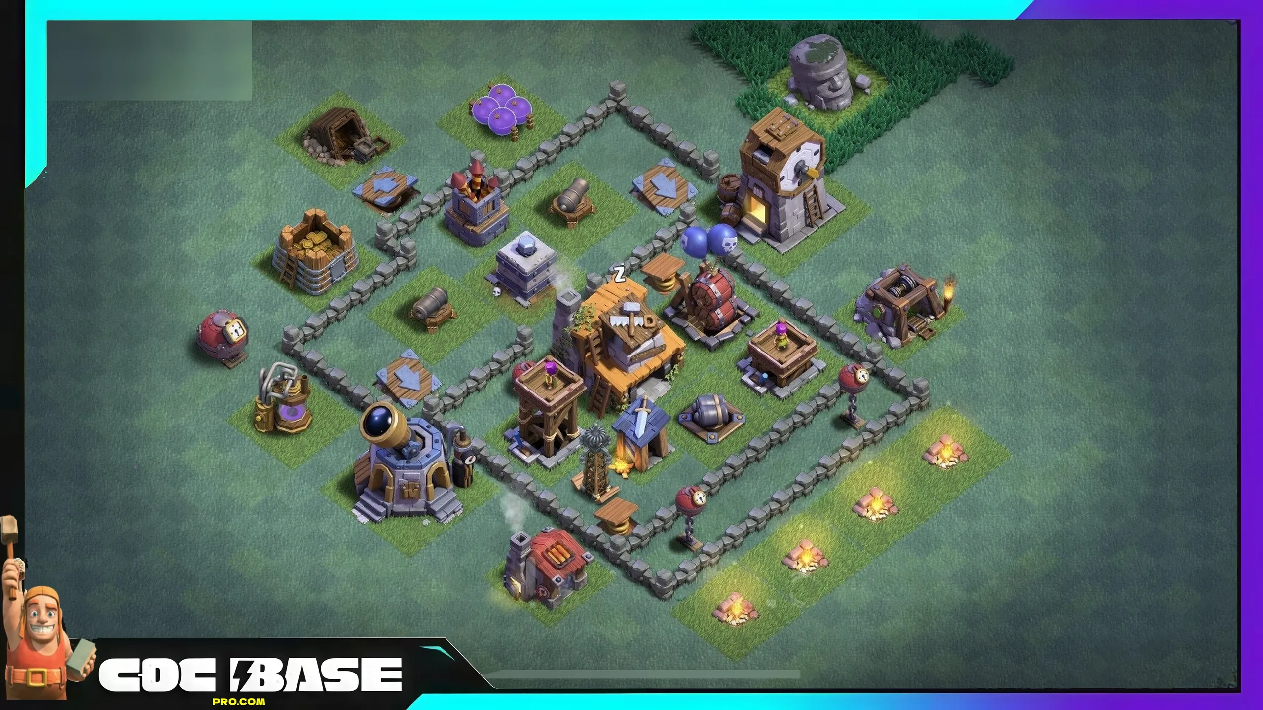 Ranked BH4 Builder Base Link 2026 Powerful Ground Control #837