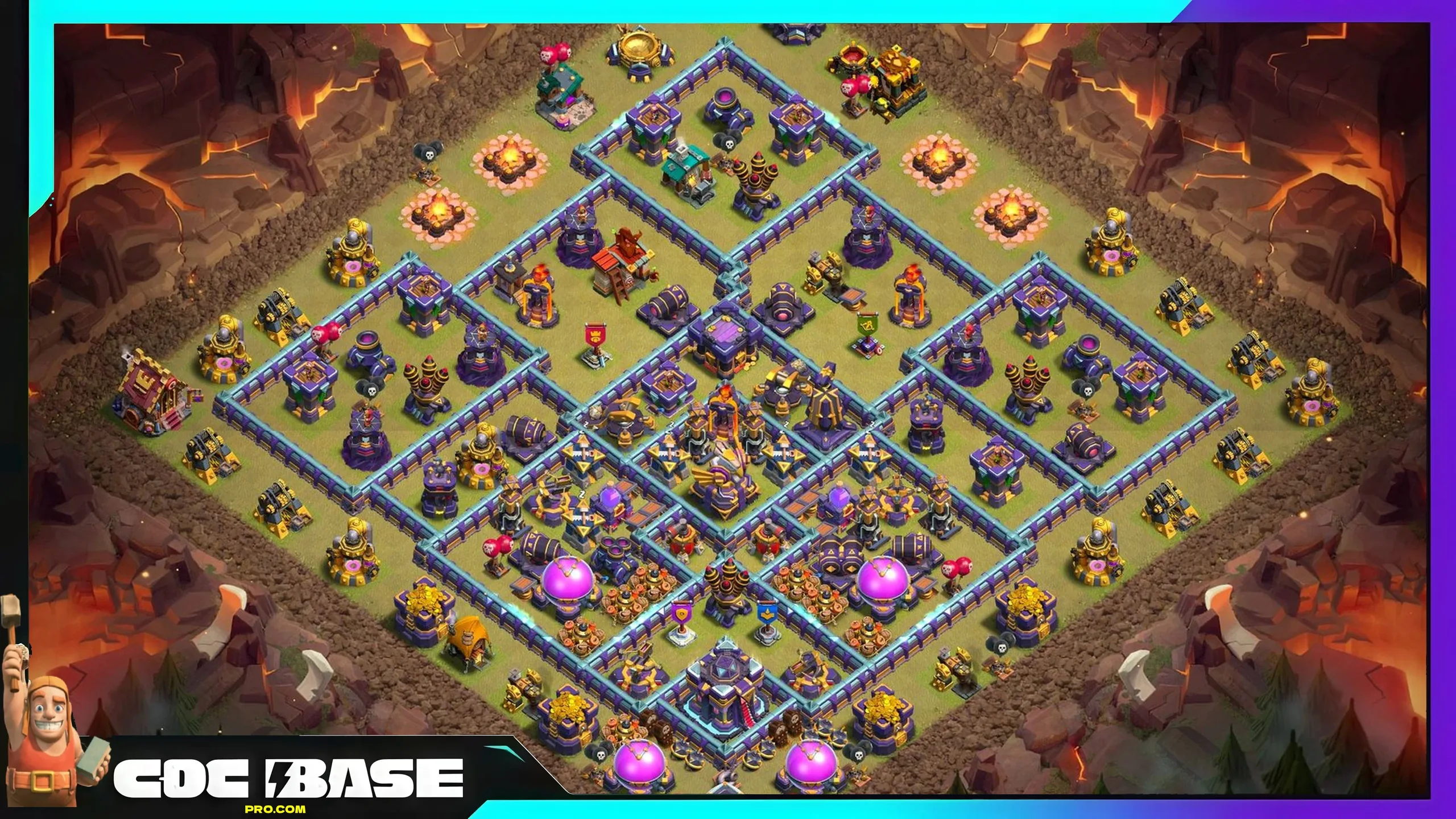 TH15 War League Defense Base Link 2026 Strong Defense Performance #17