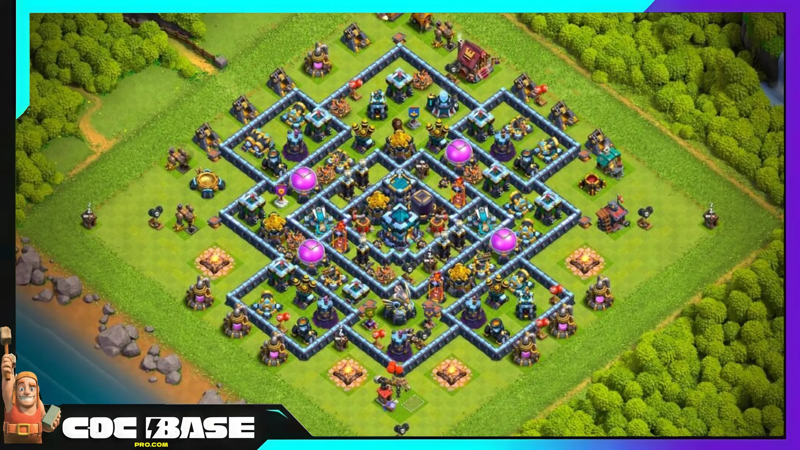 New TH13 Farming Base 2026 Strong Loot Defense #08
