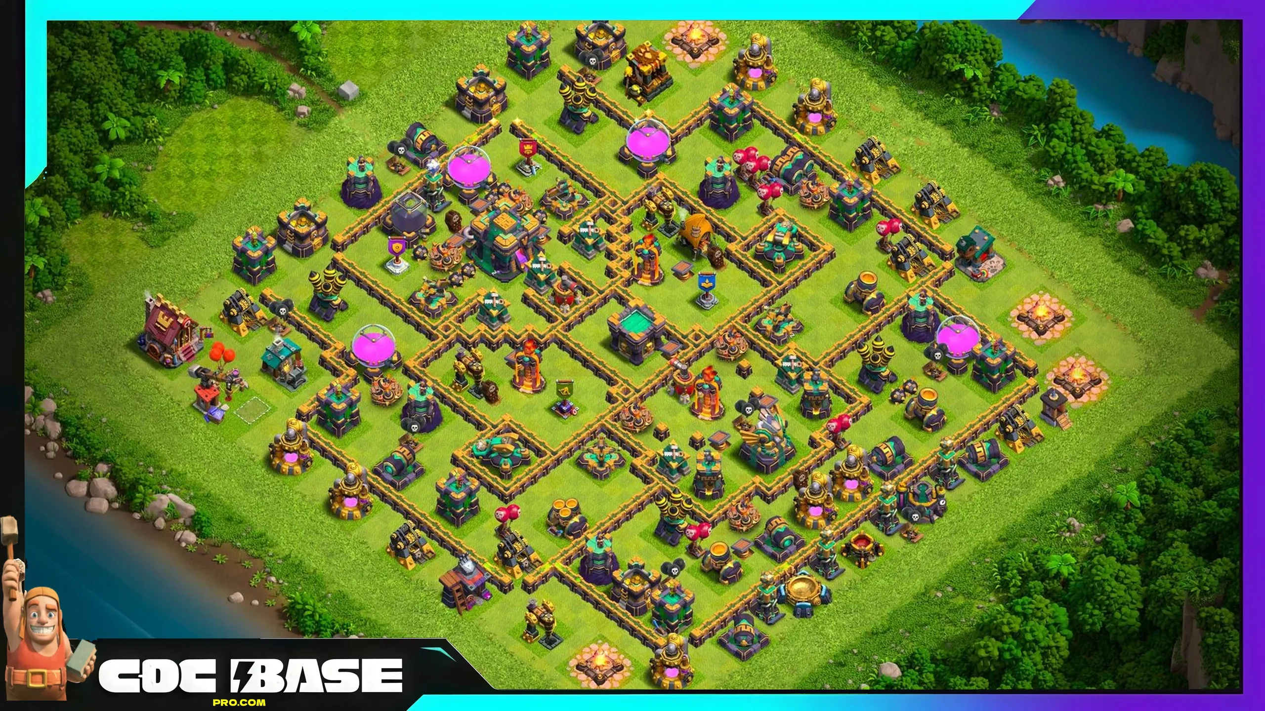 New TH14 Legend League Layout 2026 Resource Safe Setup #06