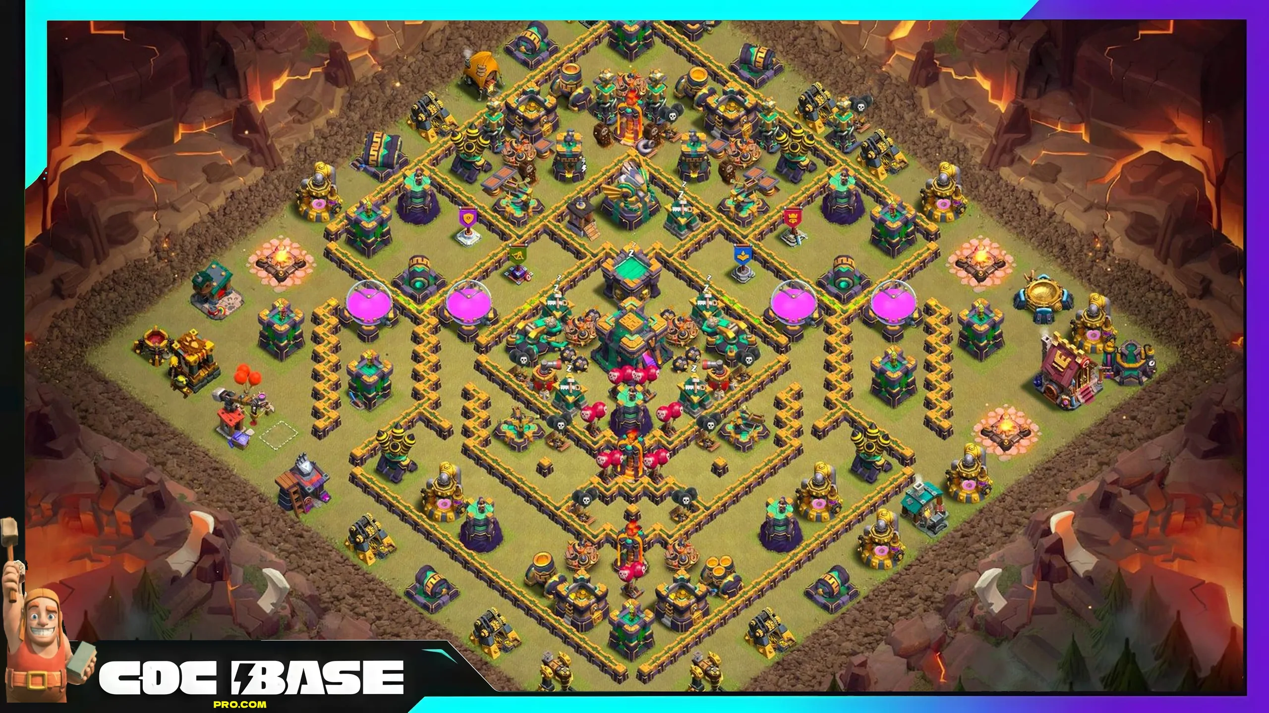 Best TH14 CWL Base 2026 Strong War Defense #23