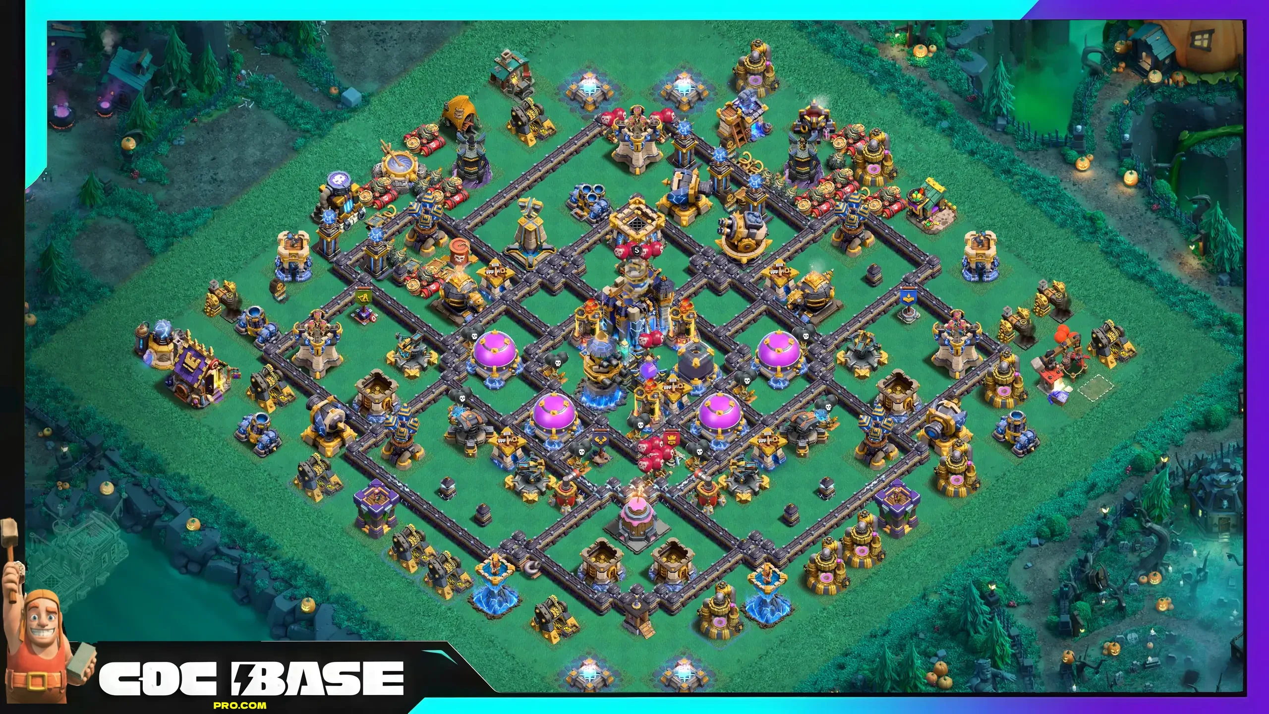 New TH18 Hybrid Layout 2026 Strong Defense #27