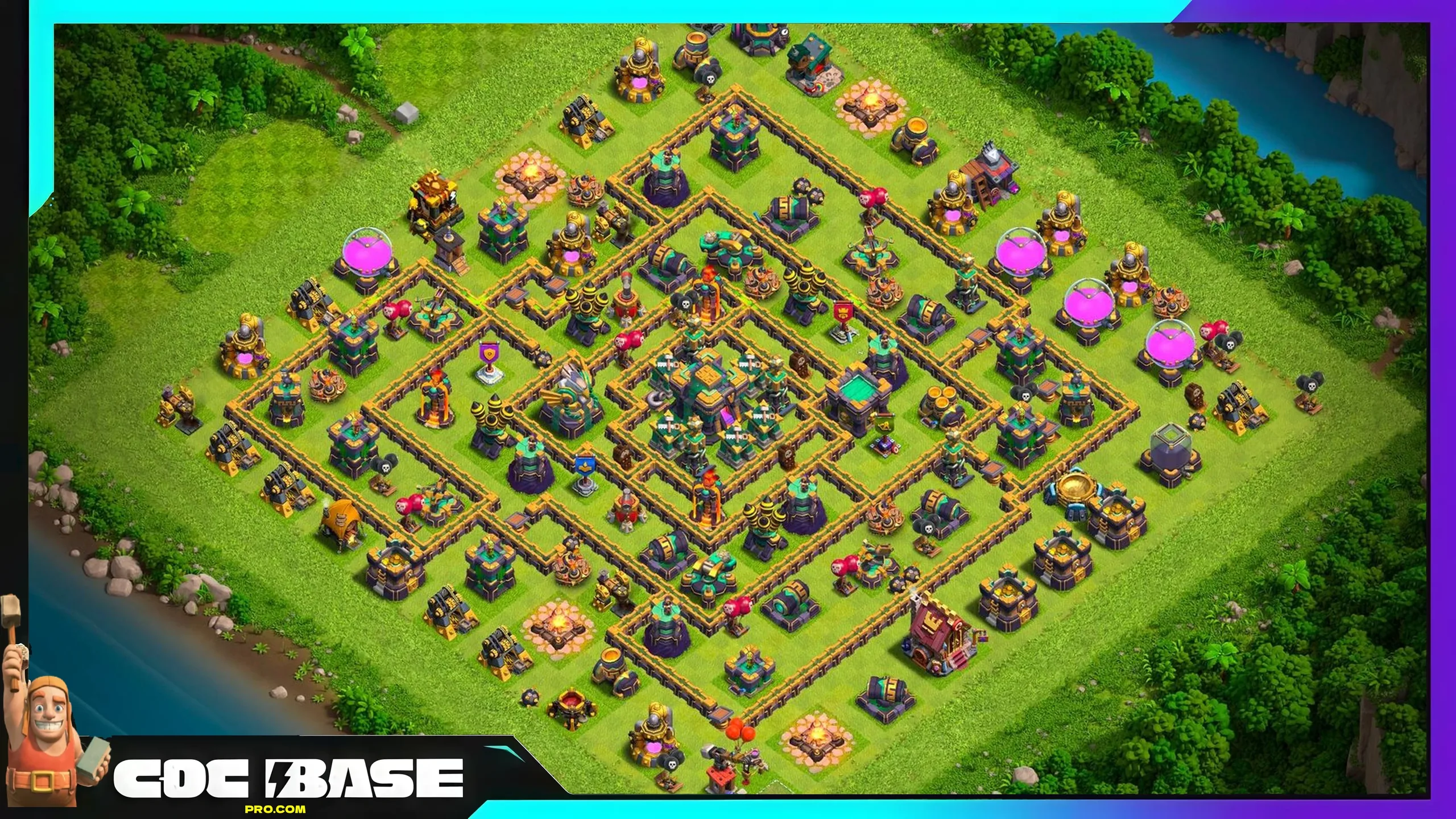 New TH14 Legend League Layout 2026 Excellent Defensive Balance #04