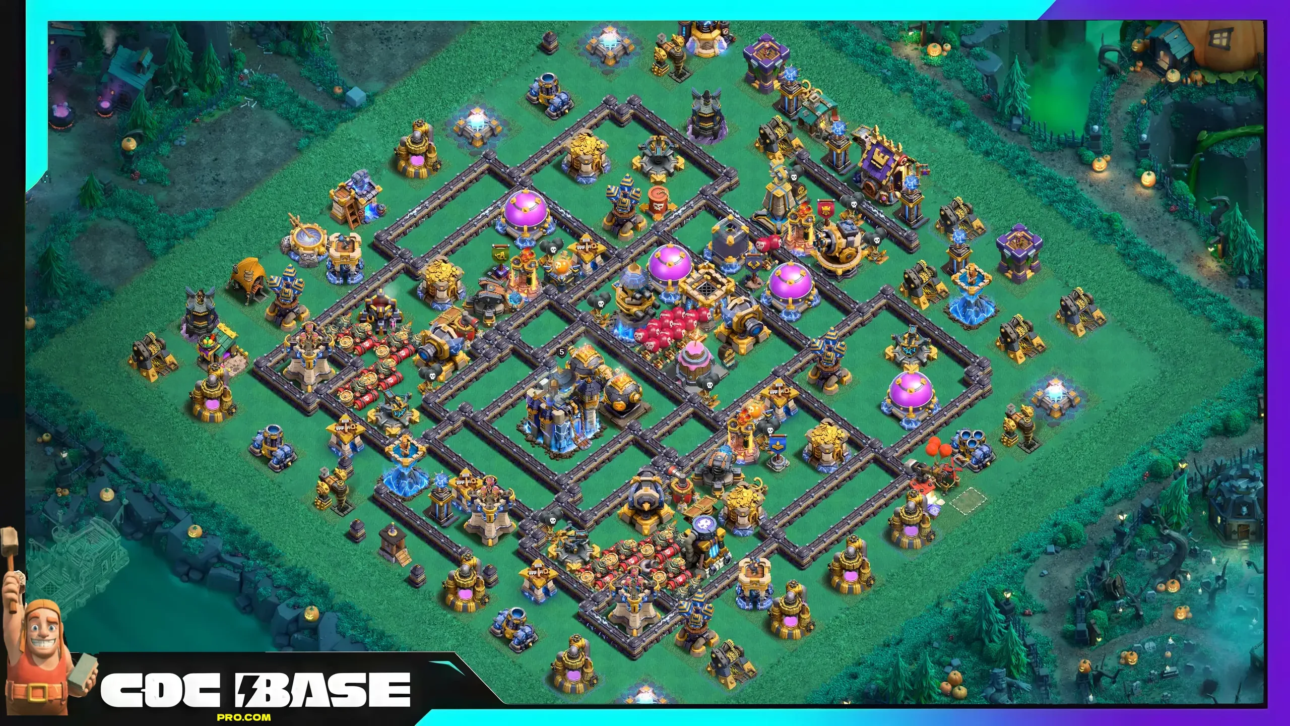 New TH18 Hybrid Layout 2026 Strong Defense #06