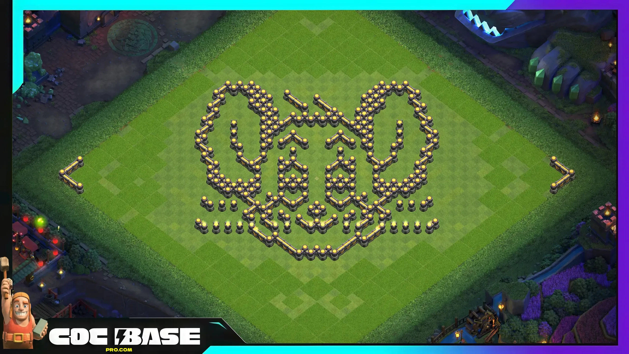 New TH17 Troll Defense Base 2026 Easy Copy #09