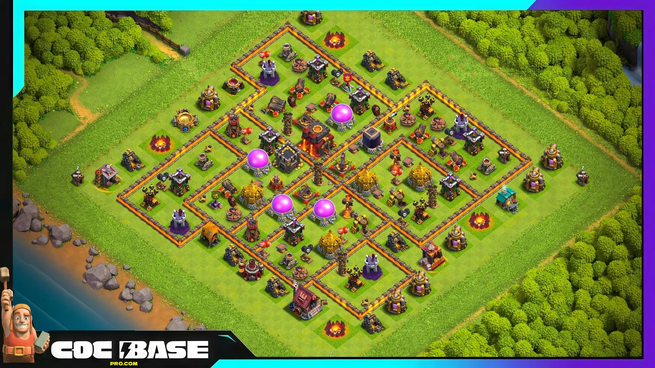 TH10 Farm Base With Copy Link 2026 Resource Protection #02