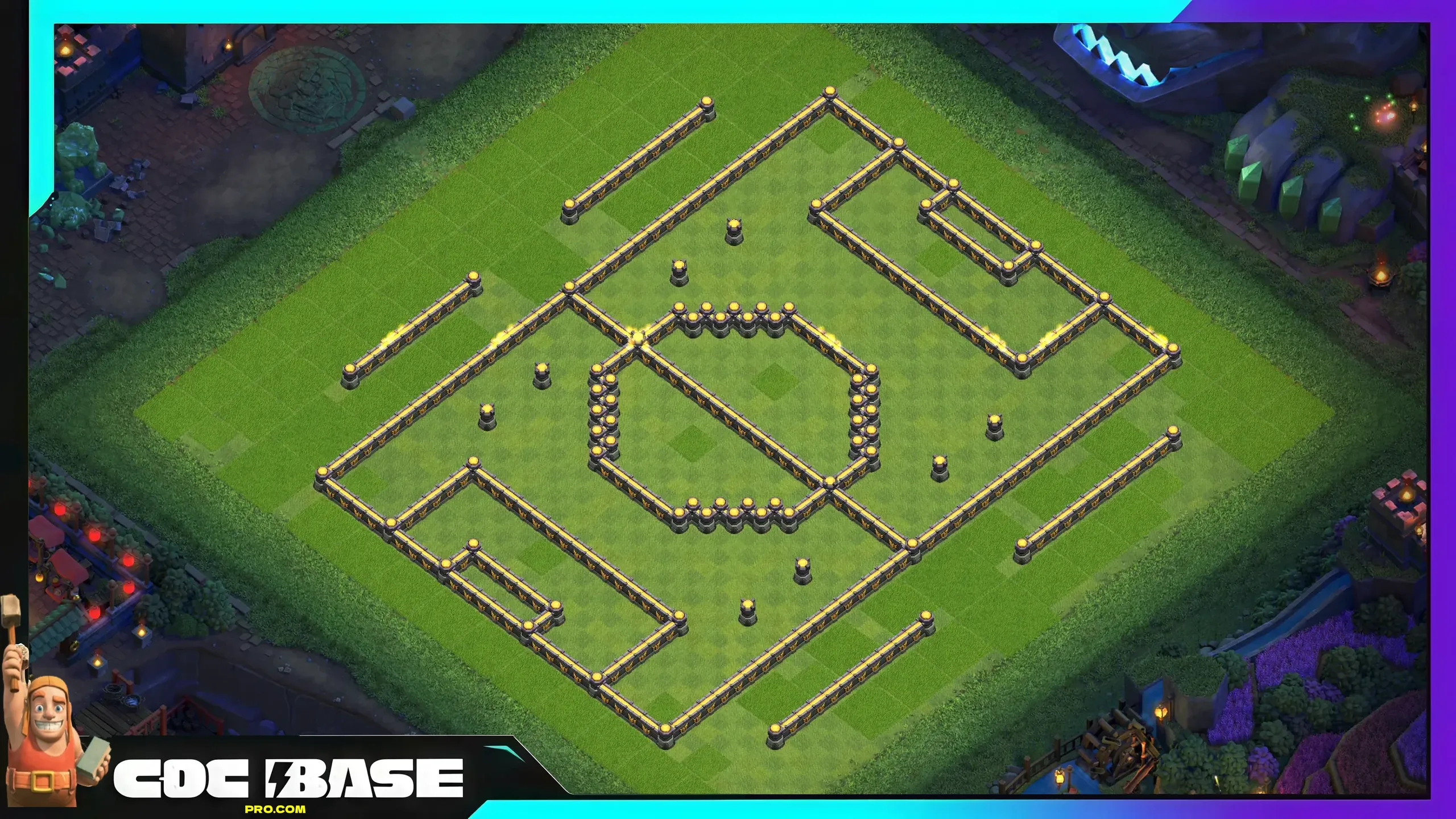 Ultimate TH17 Troll Base Link 2026 Fun Layout #01