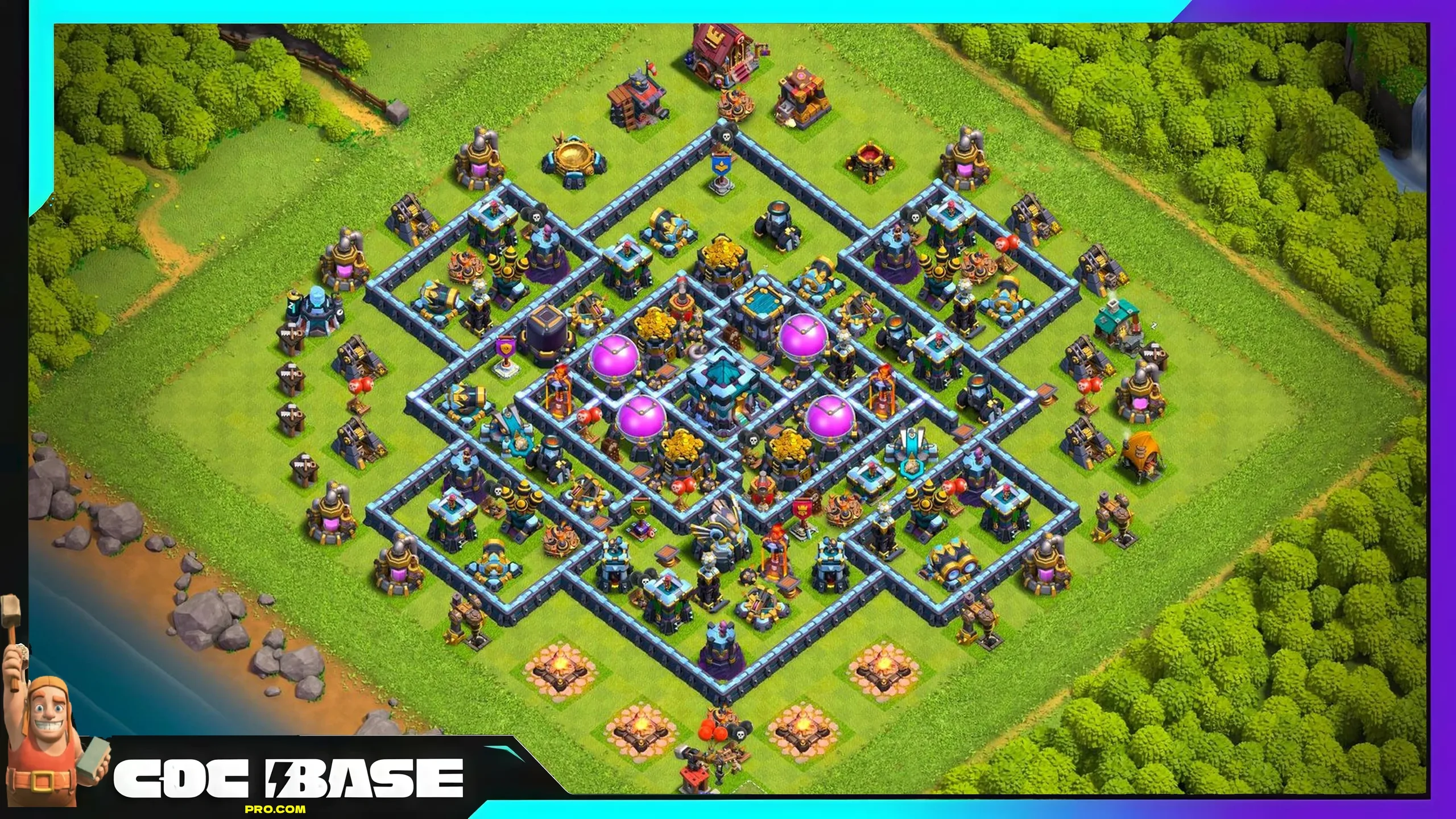 TH13 Farm Base With Copy Link 2026 Resource Protection #18