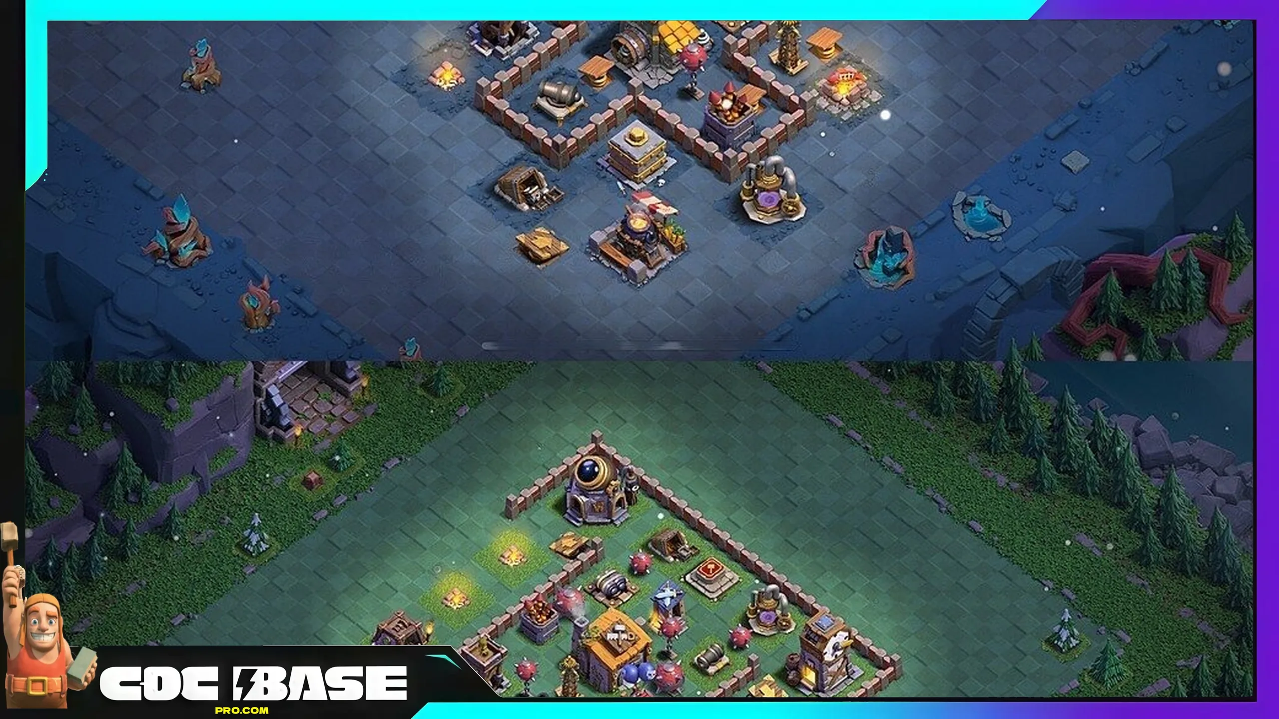 BH6 Builder Hall Base 2026 Compact Defense #03