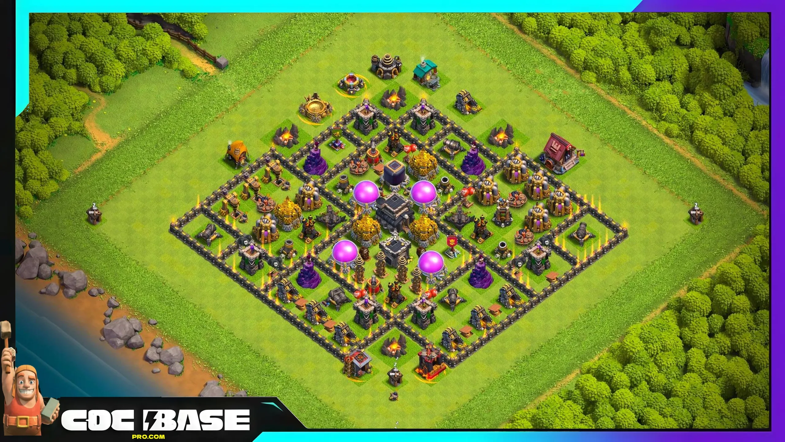 Best TH9 Farm Base 2026 Easy Copy Link #01