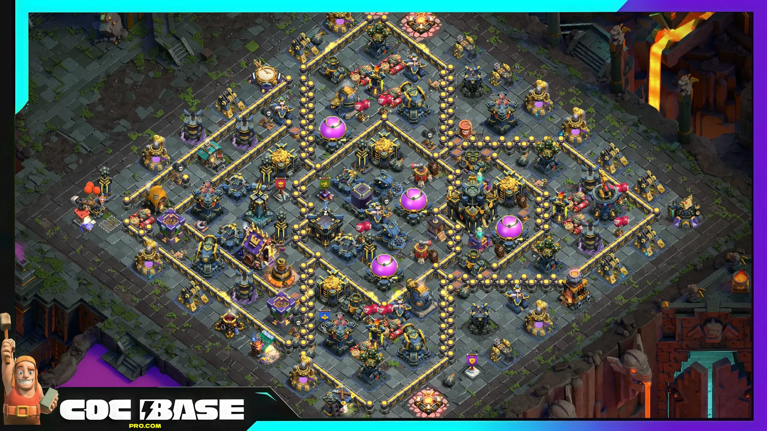 TH17 Farming Layout 2026 Anti 3 Star Defense #14