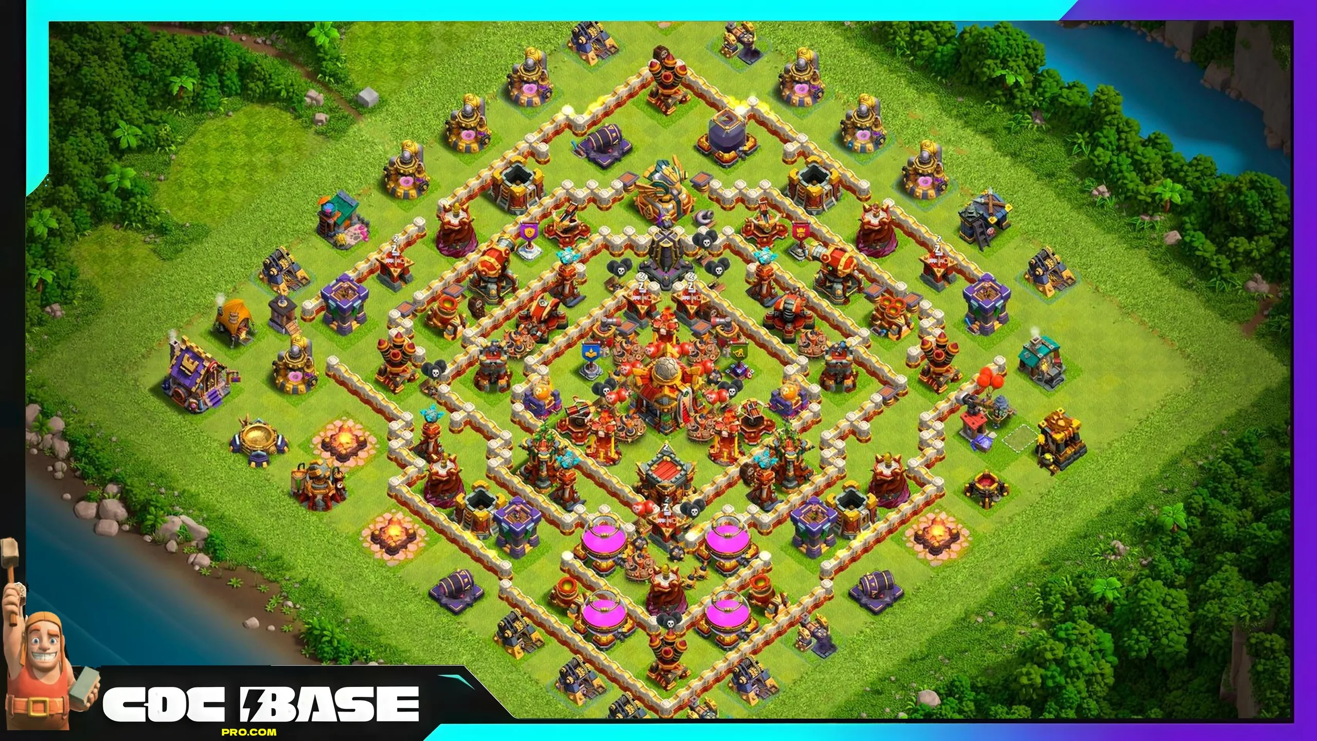 Updated TH16 Hybrid Base With Copy Link 2026 #06