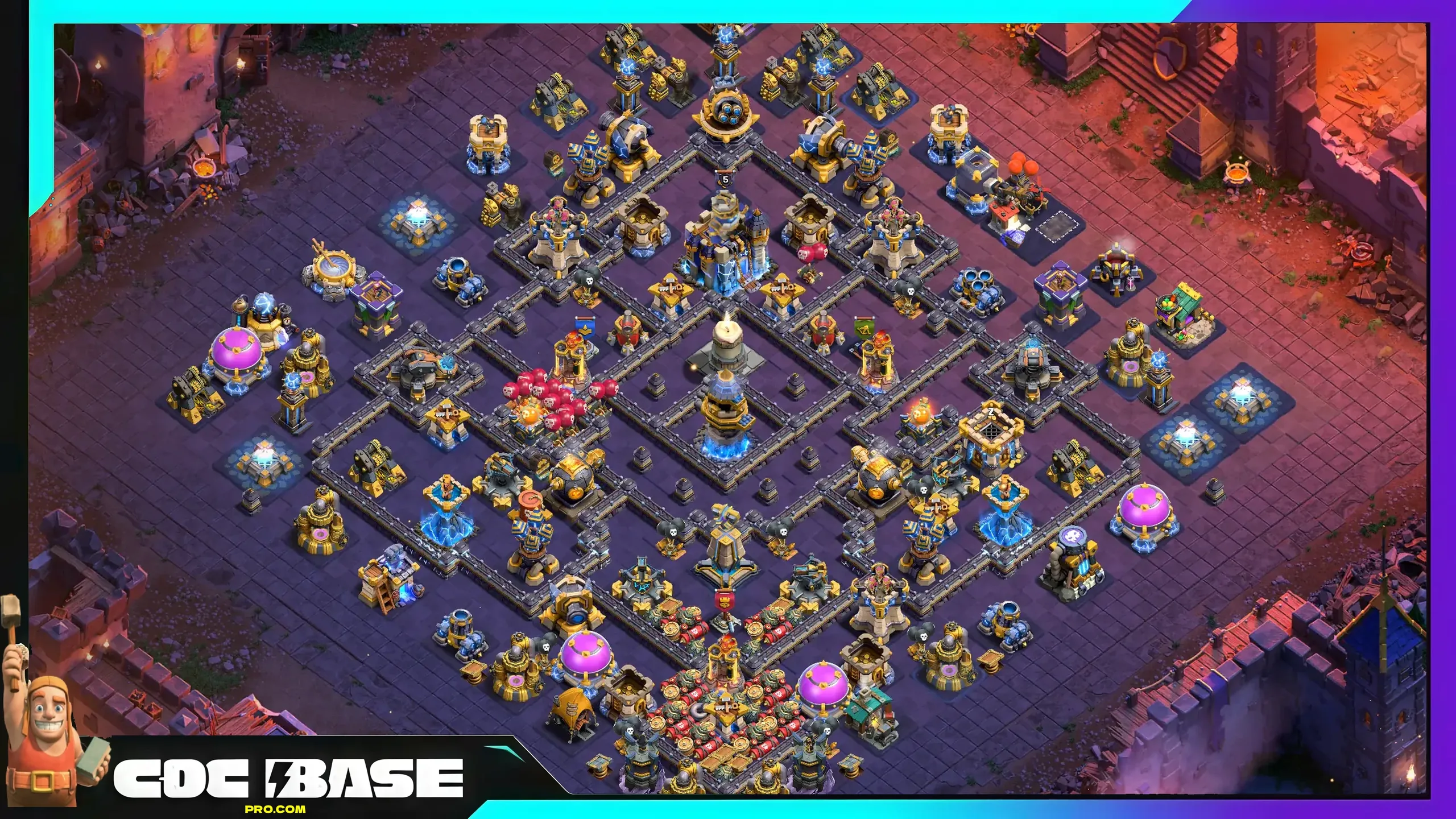 TH18 CWL War Layout 2026 Strong Defensive Design #04