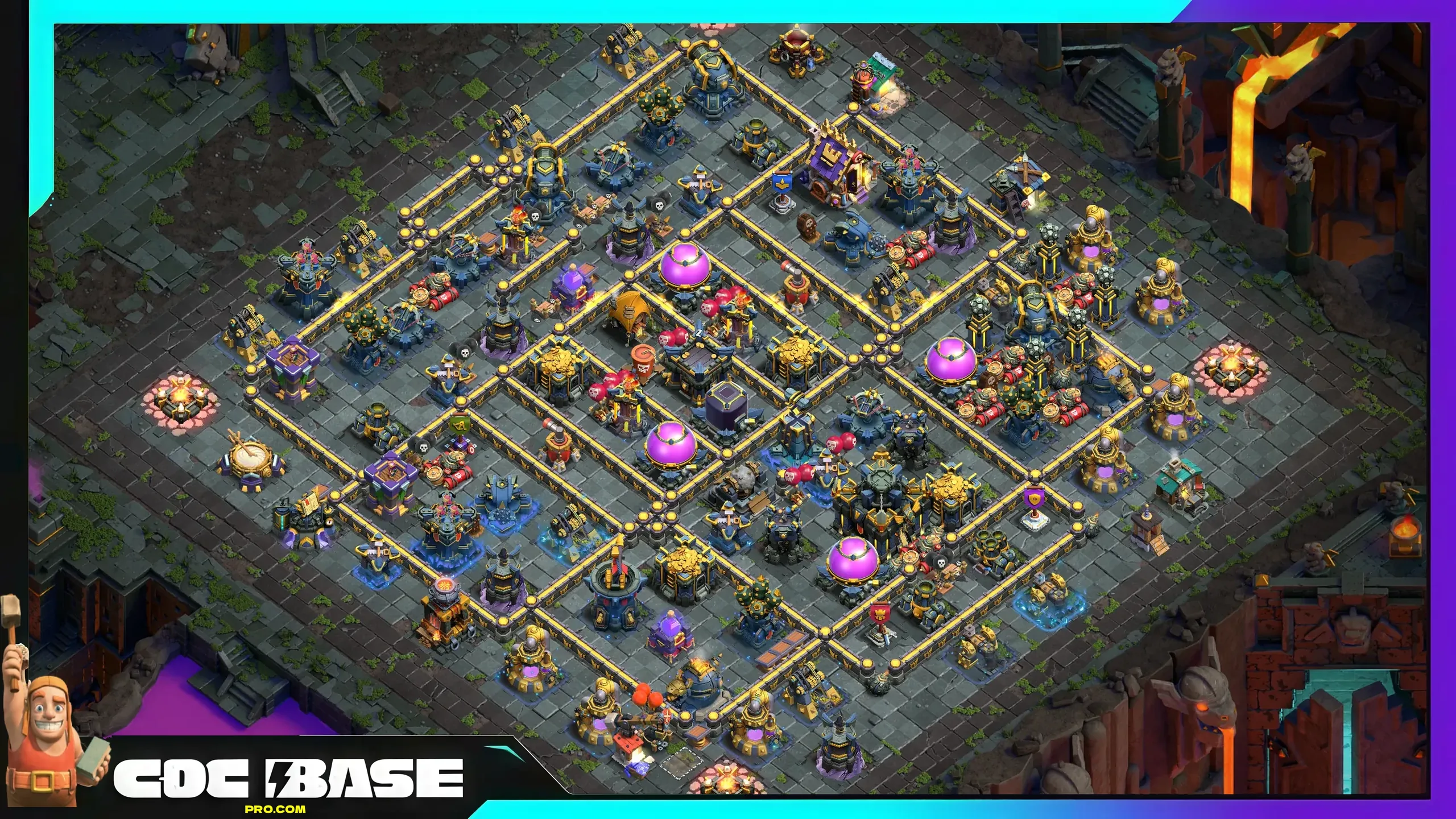 Updated TH17 Farming Base Link 2026 Resource Protected Layout #02