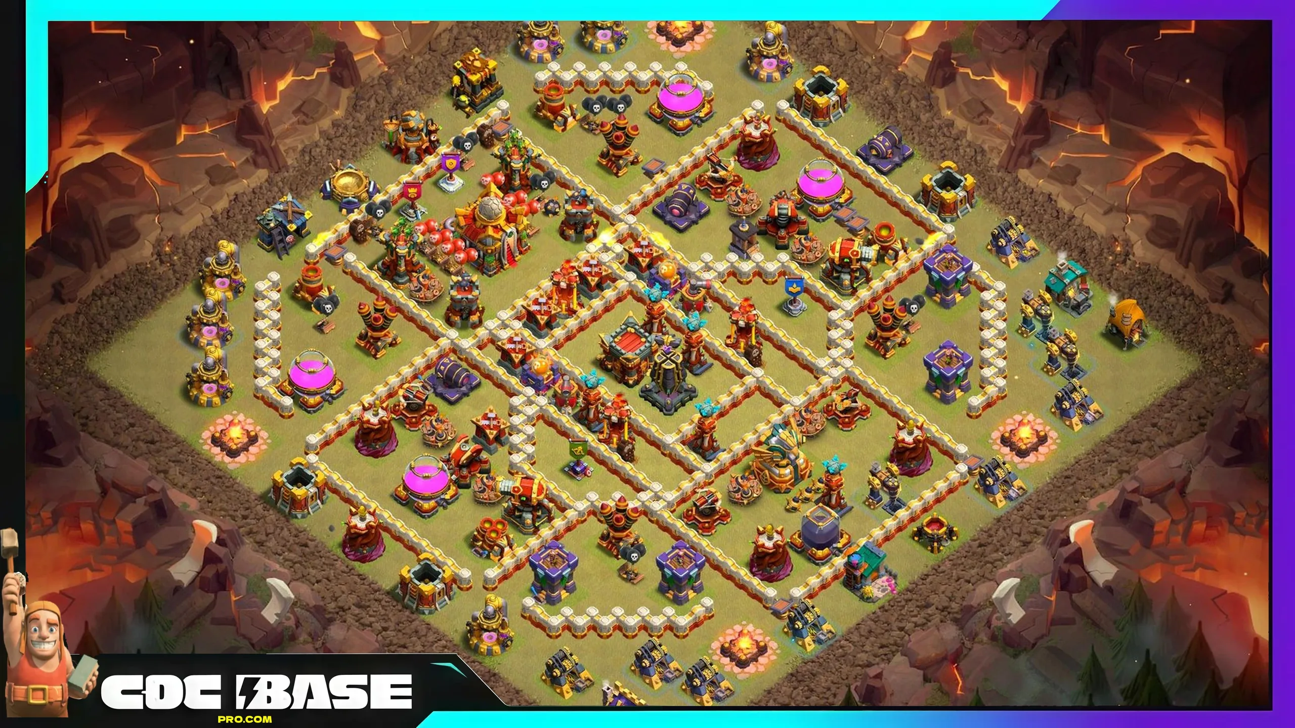 New TH16 CWL Base With Copy Link 2026 #13