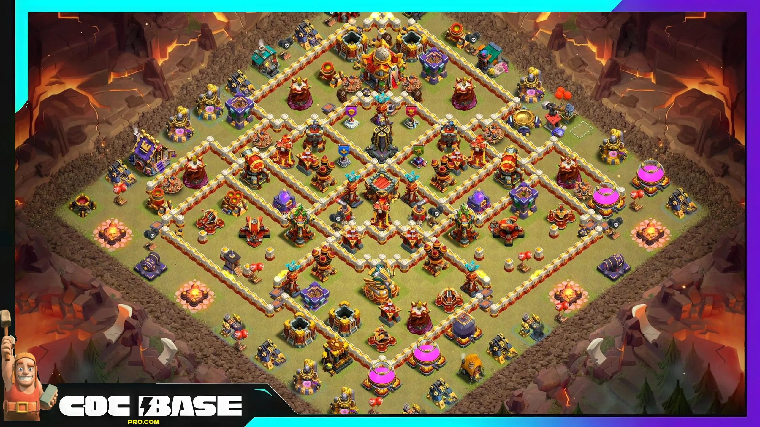 Most Popular TH16 CWL Base Link 2026 Anti 3 Star Compact #27