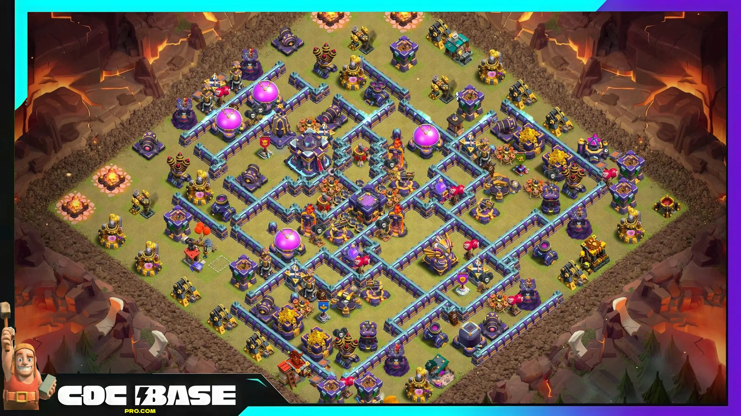 TH15 Clan War Layout 2026 Anti 3 Star Base Link #13