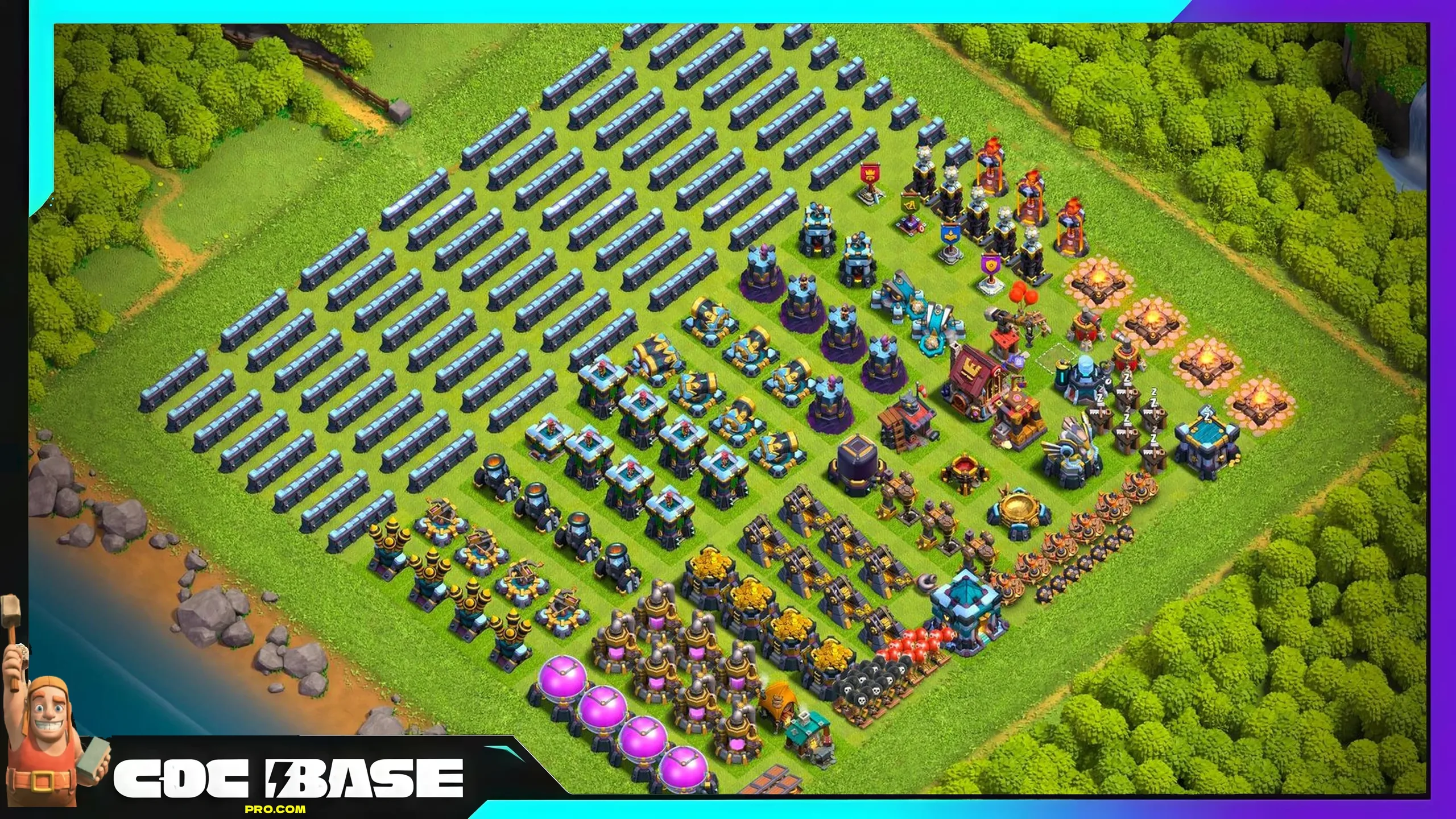New TH13 Troll Defense Base 2026 Easy Copy #02