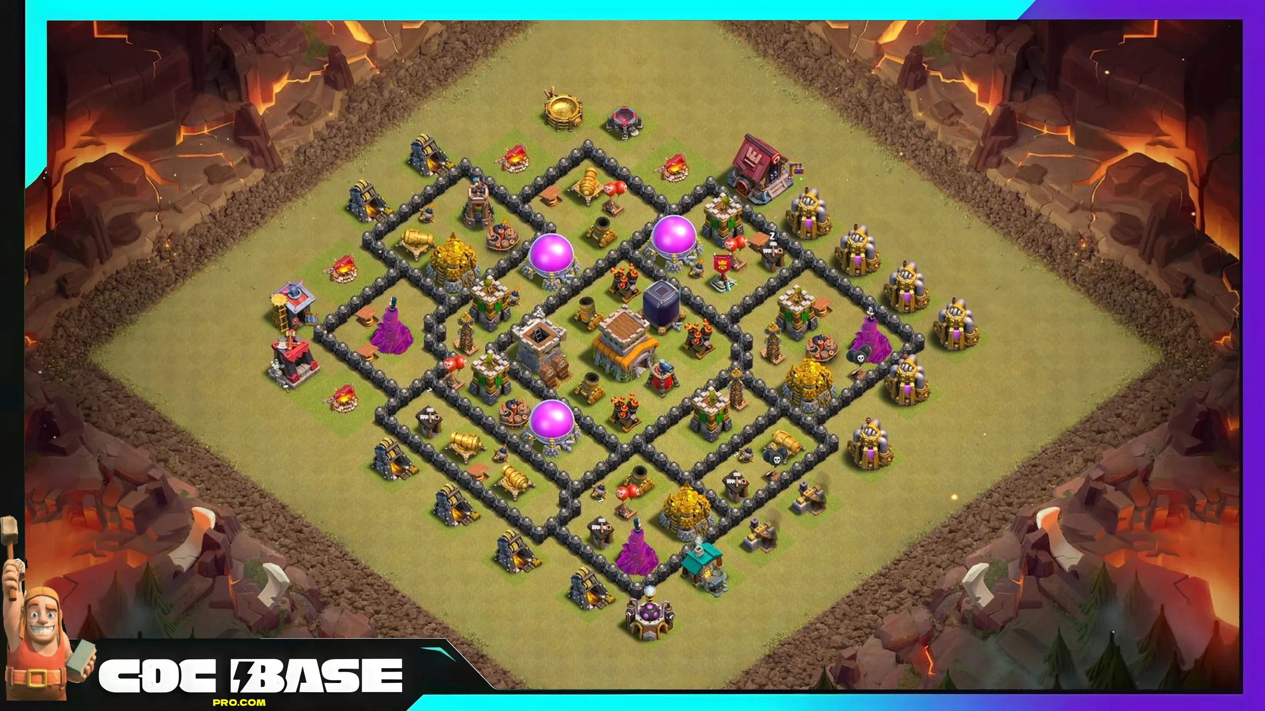 Updated TH8 CWL Defense Base Copy Link 2026 #03