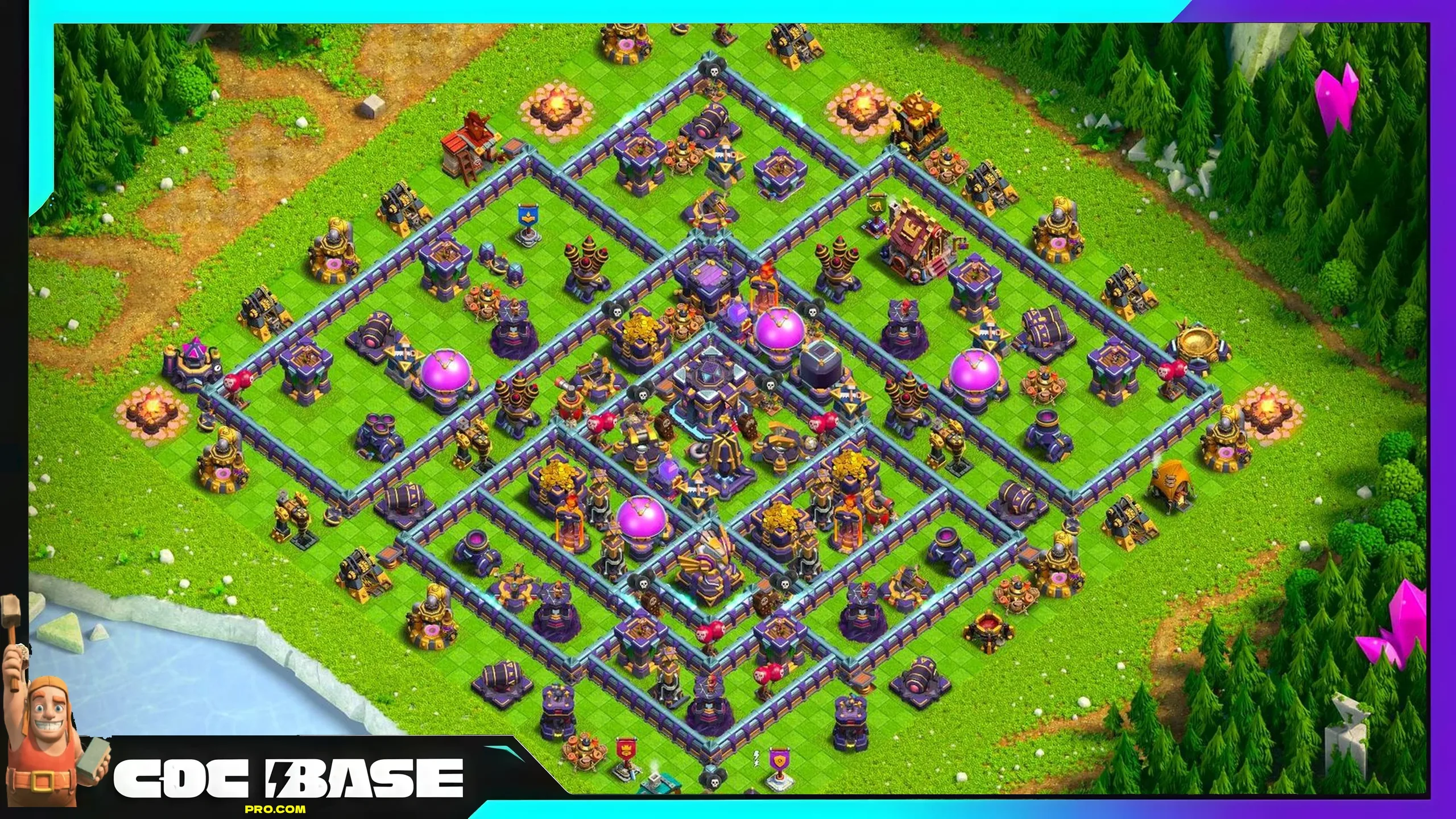 TH15 Farming Layout 2026 Anti 3 Star Defense #23