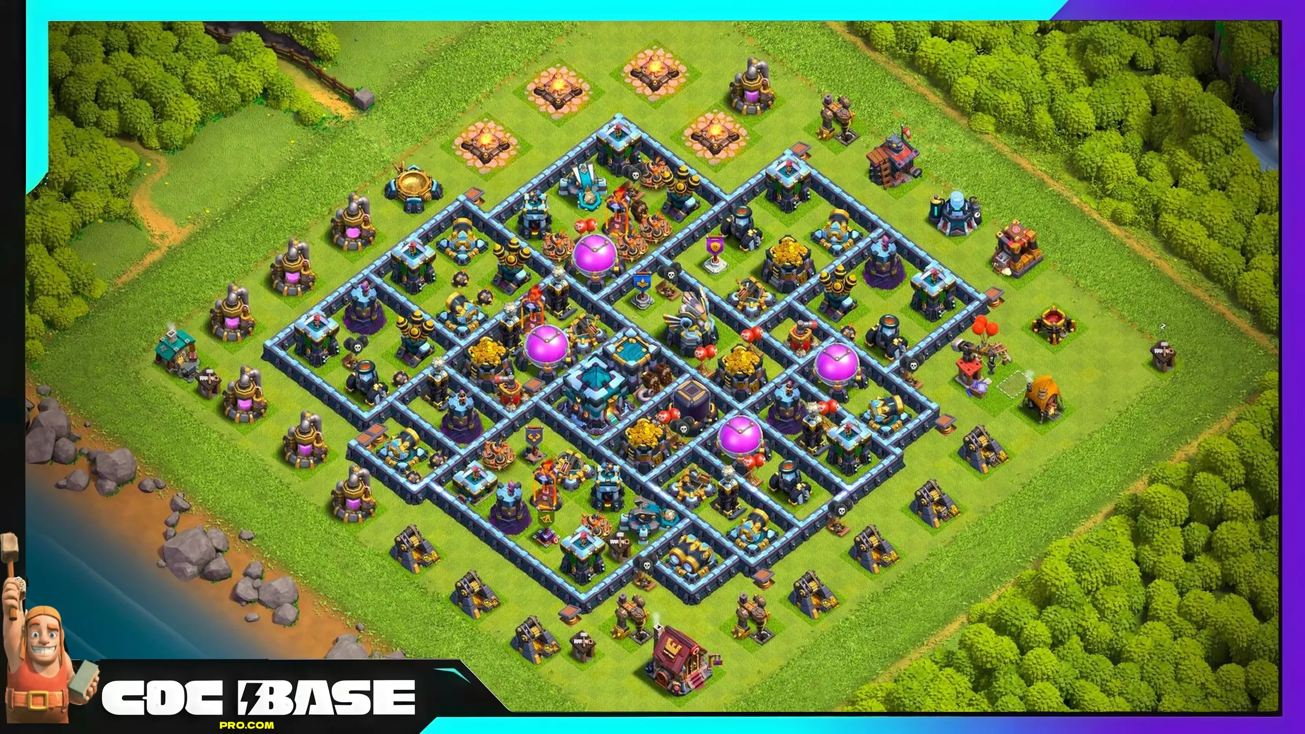 New TH13 Farming Base 2026 Strong Loot Defense #26