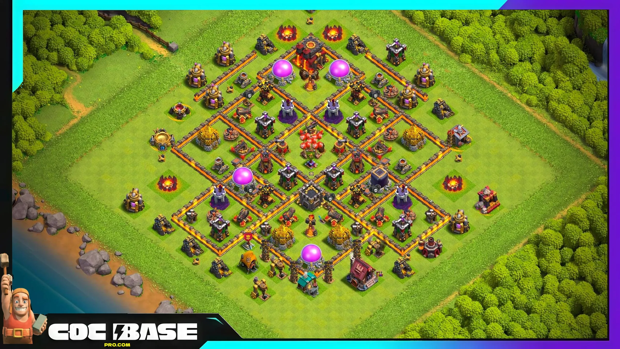 New TH10 Farming Base 2026 Strong Loot Defense #07
