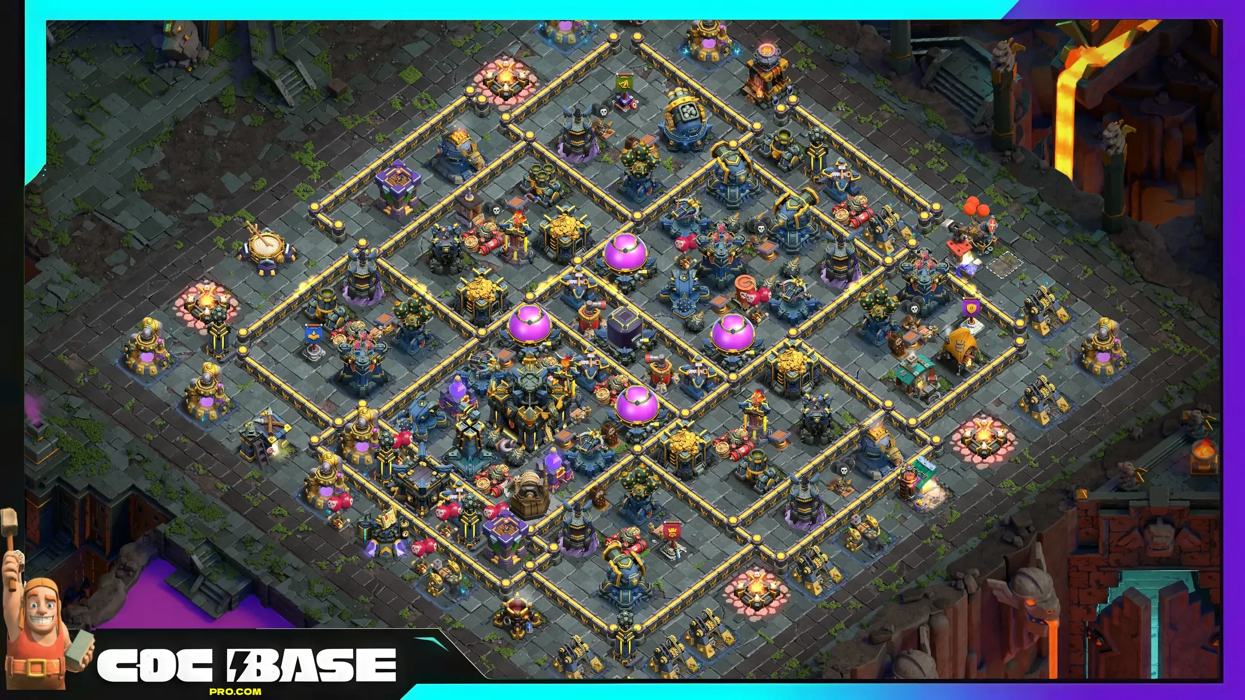 TH17 Farm Layout Copy Link 2026 Anti Loot Setup #06