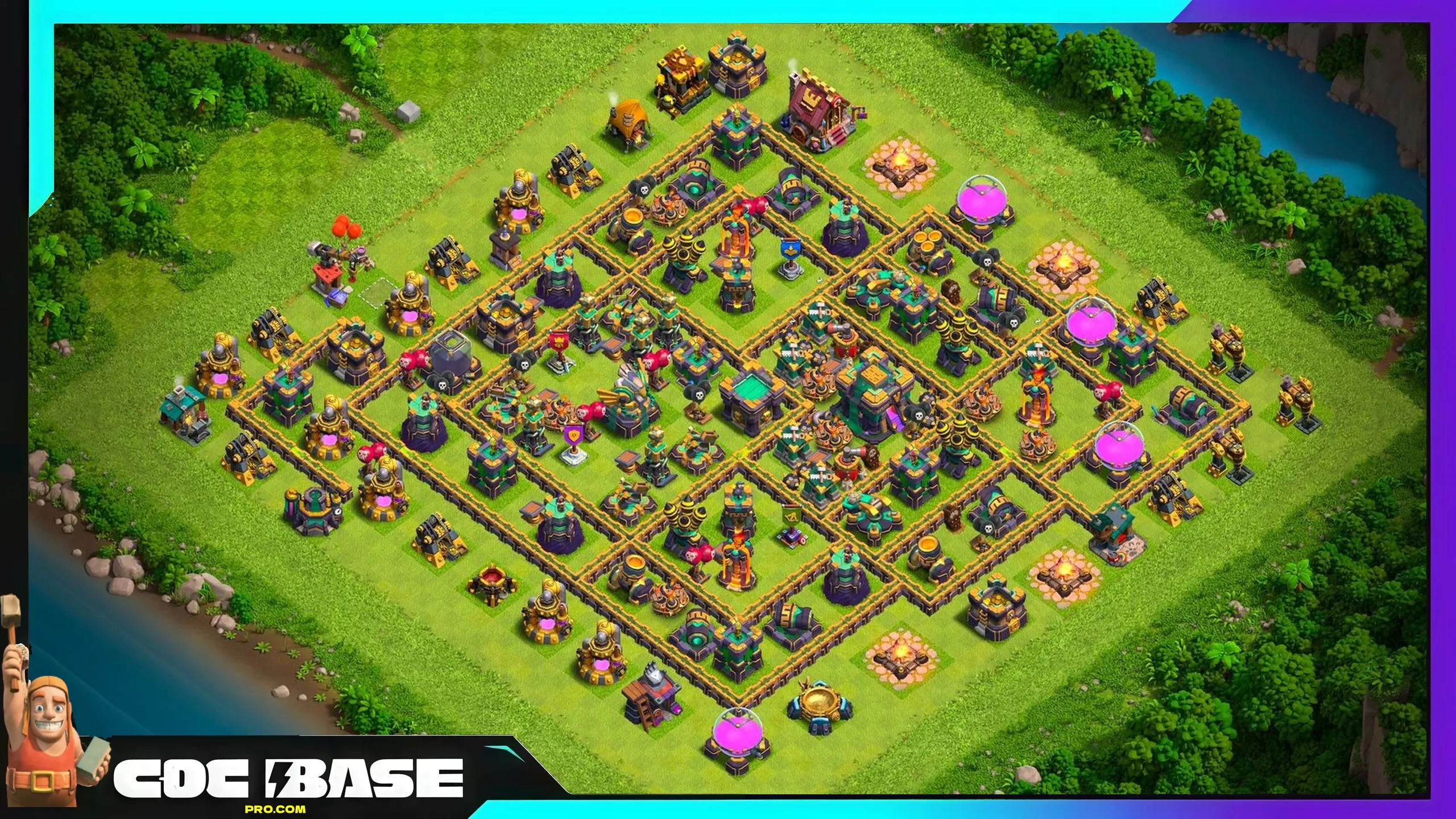 TH14 Legend League Layout 2026 Defensive Base Link #03
