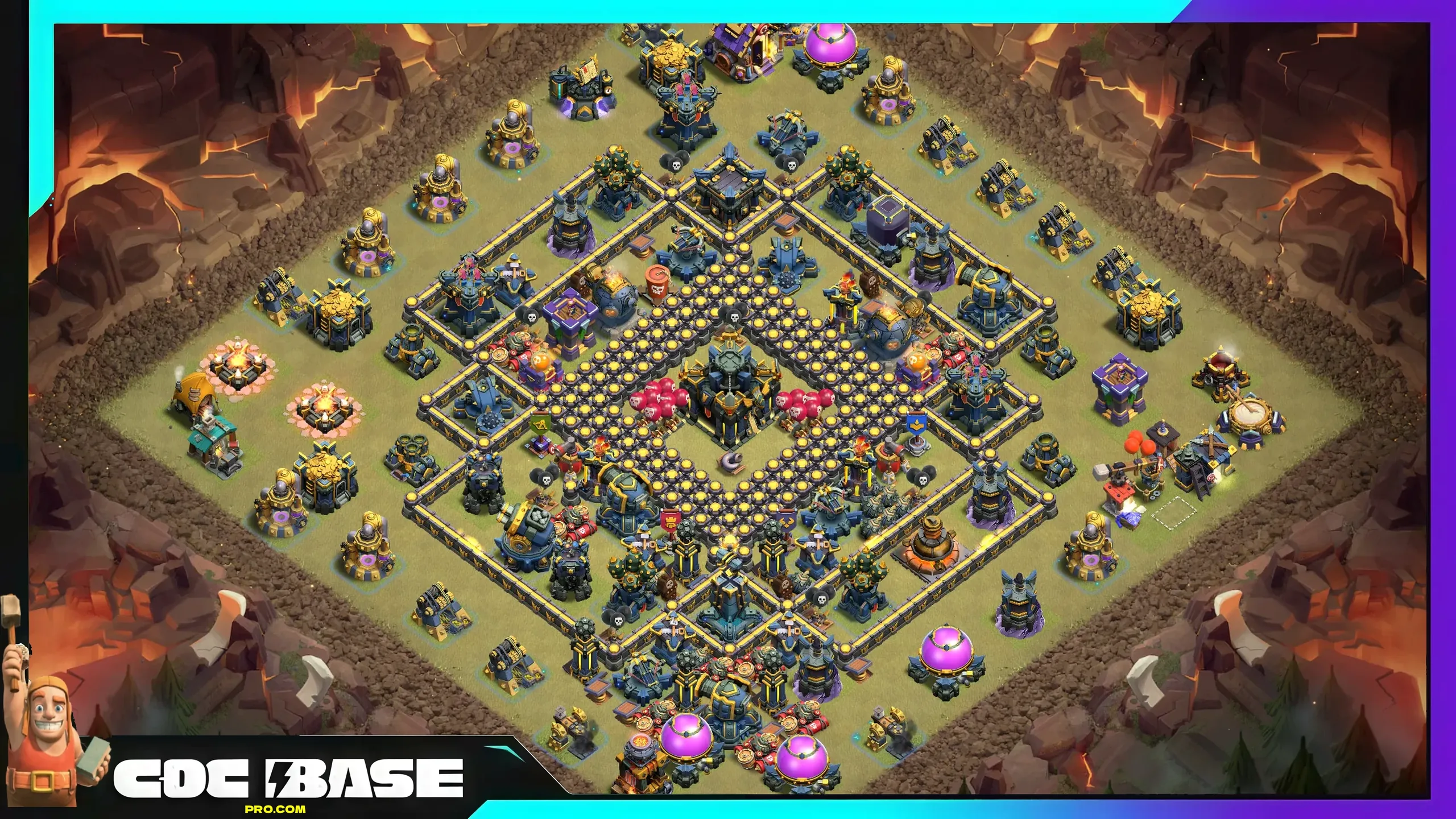 TH17 CWL War Layout 2026 Strong Defensive Design #15