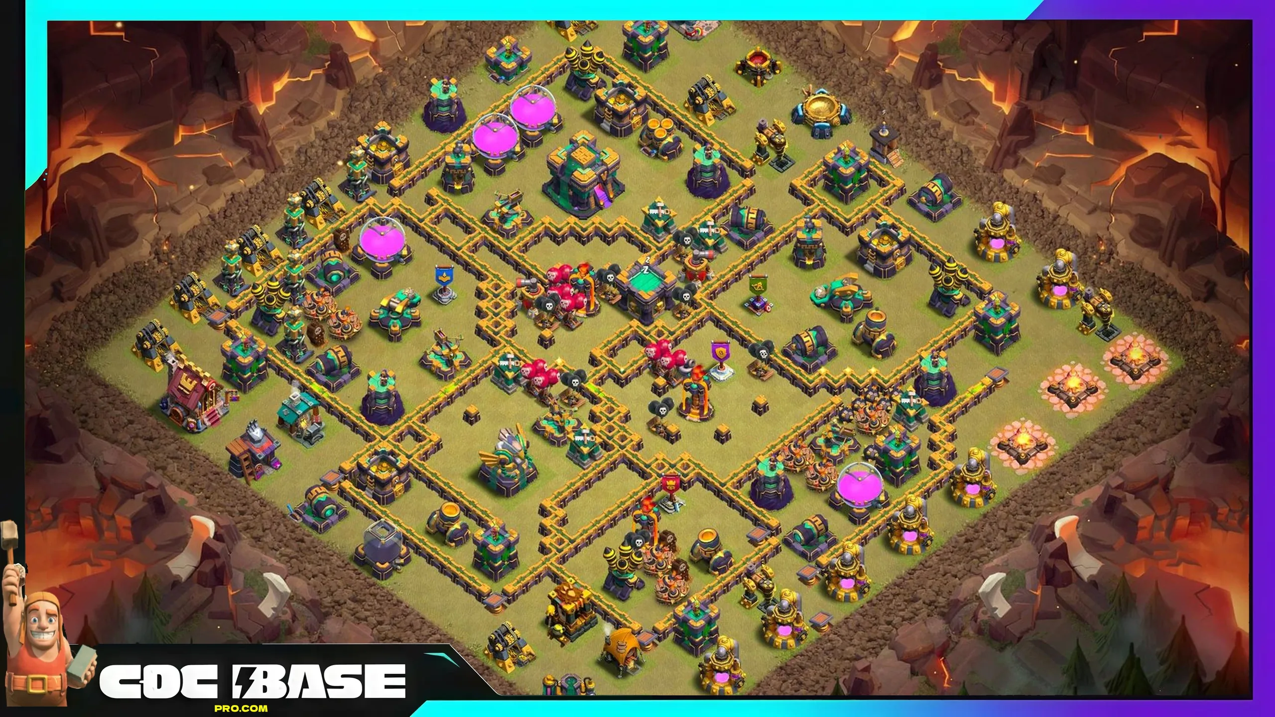Updated TH14 War Base With Copy Link 2026 Meta Resistant #02