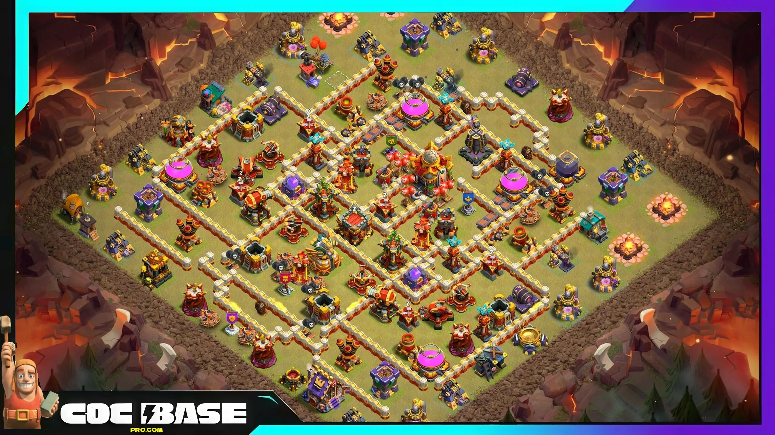 Updated TH16 CWL Defense Base Copy Link 2026 #12