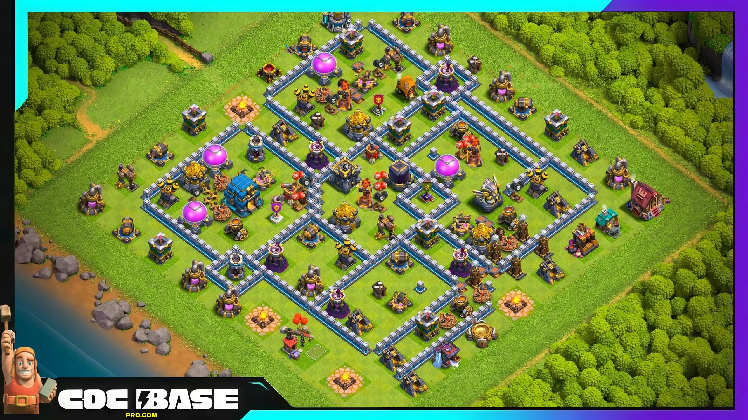 Top Rated TH12 Hybrid Base Link 2026 Balanced Defense #01