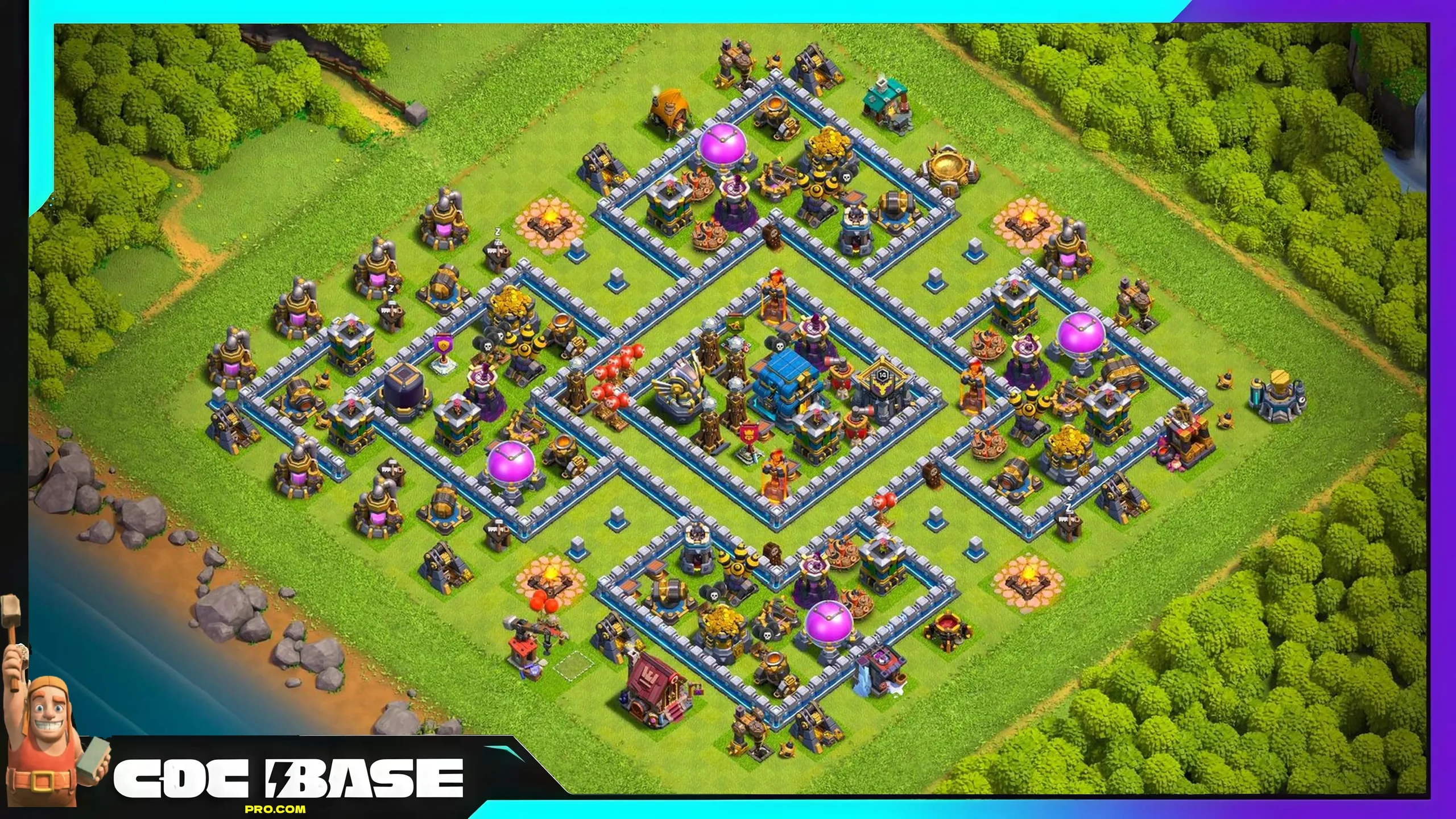 TH12 Legend Push Base Link 2026 Strong Defense #09