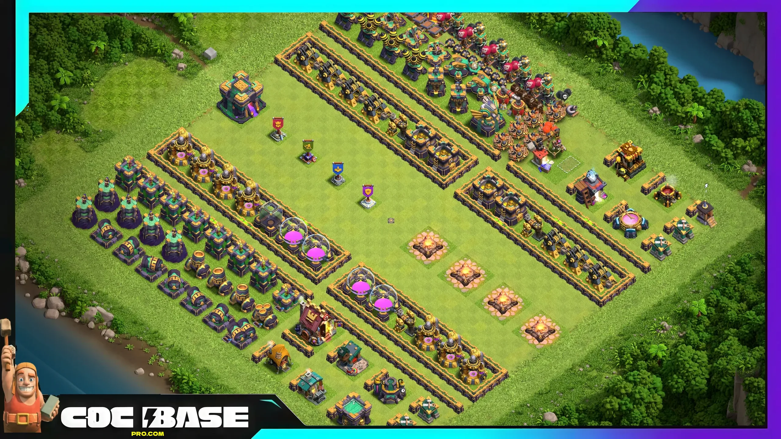 Perfect TH14 Troll Base Link 2026 Fun Layout #05
