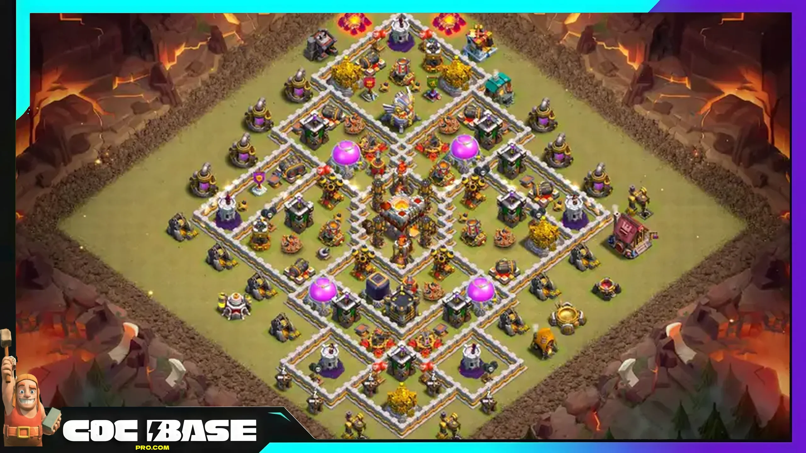 TH11 War League Defense Base Link 2026 Hard to Triple #06