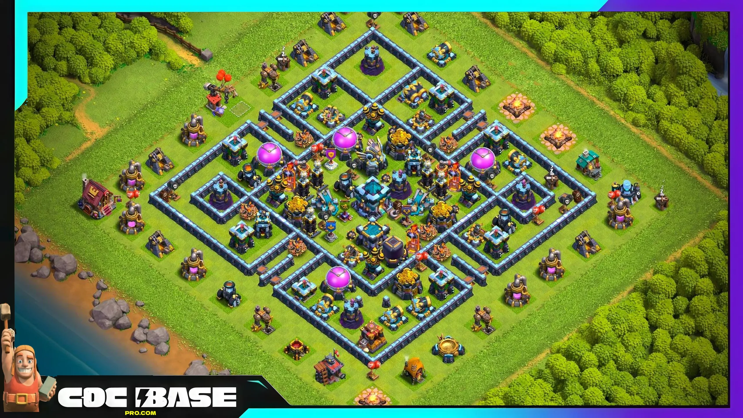 TH13 Farm Base With Copy Link 2026 Resource Protection #21