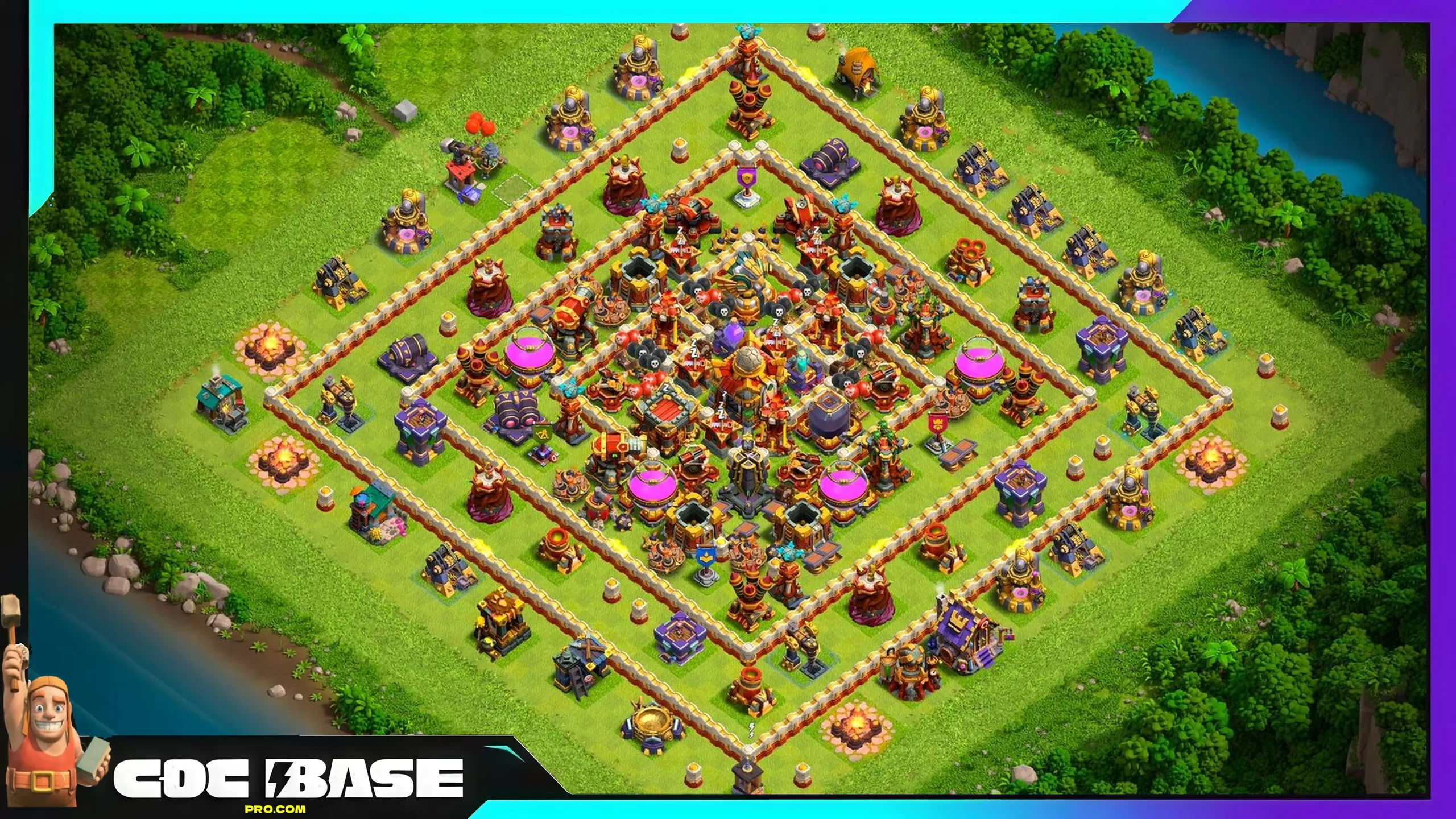 TH16 Farm Base With Copy Link 2026 Resource Protection #26