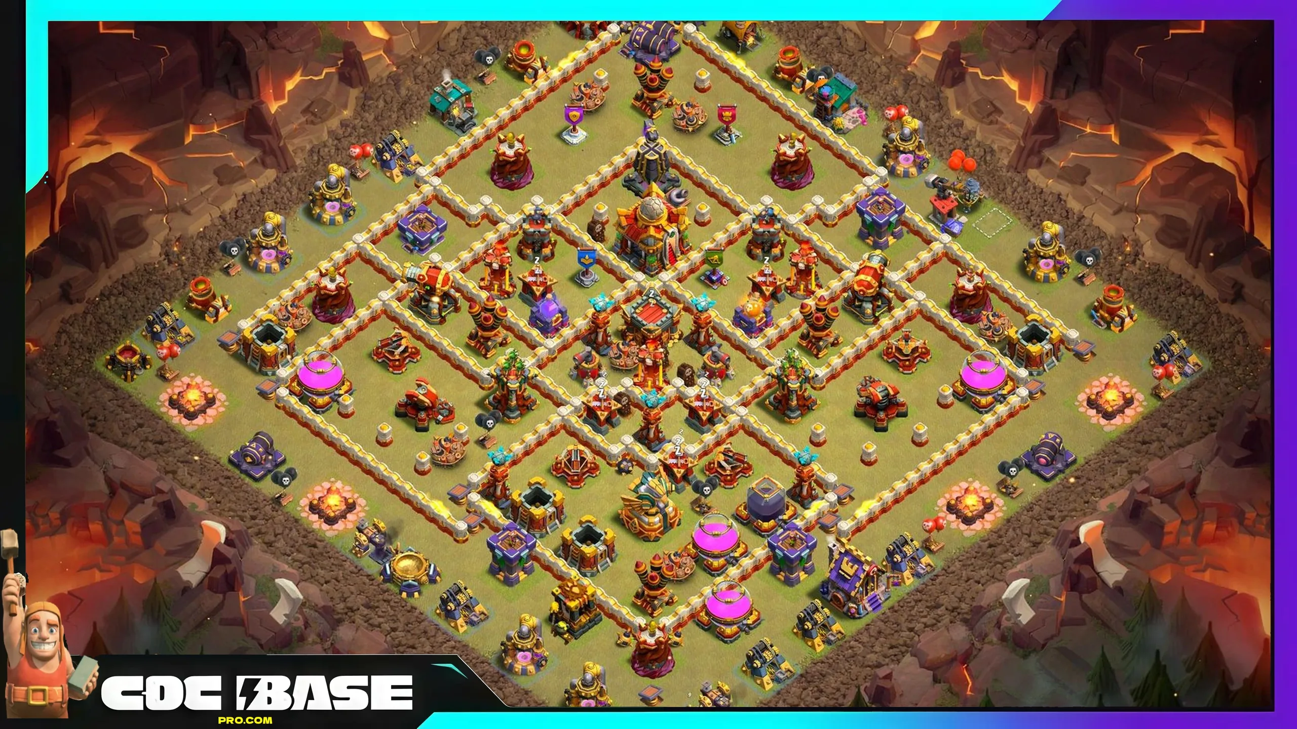 TH16 CWL War Layout 2026 Strong Defensive Design #22