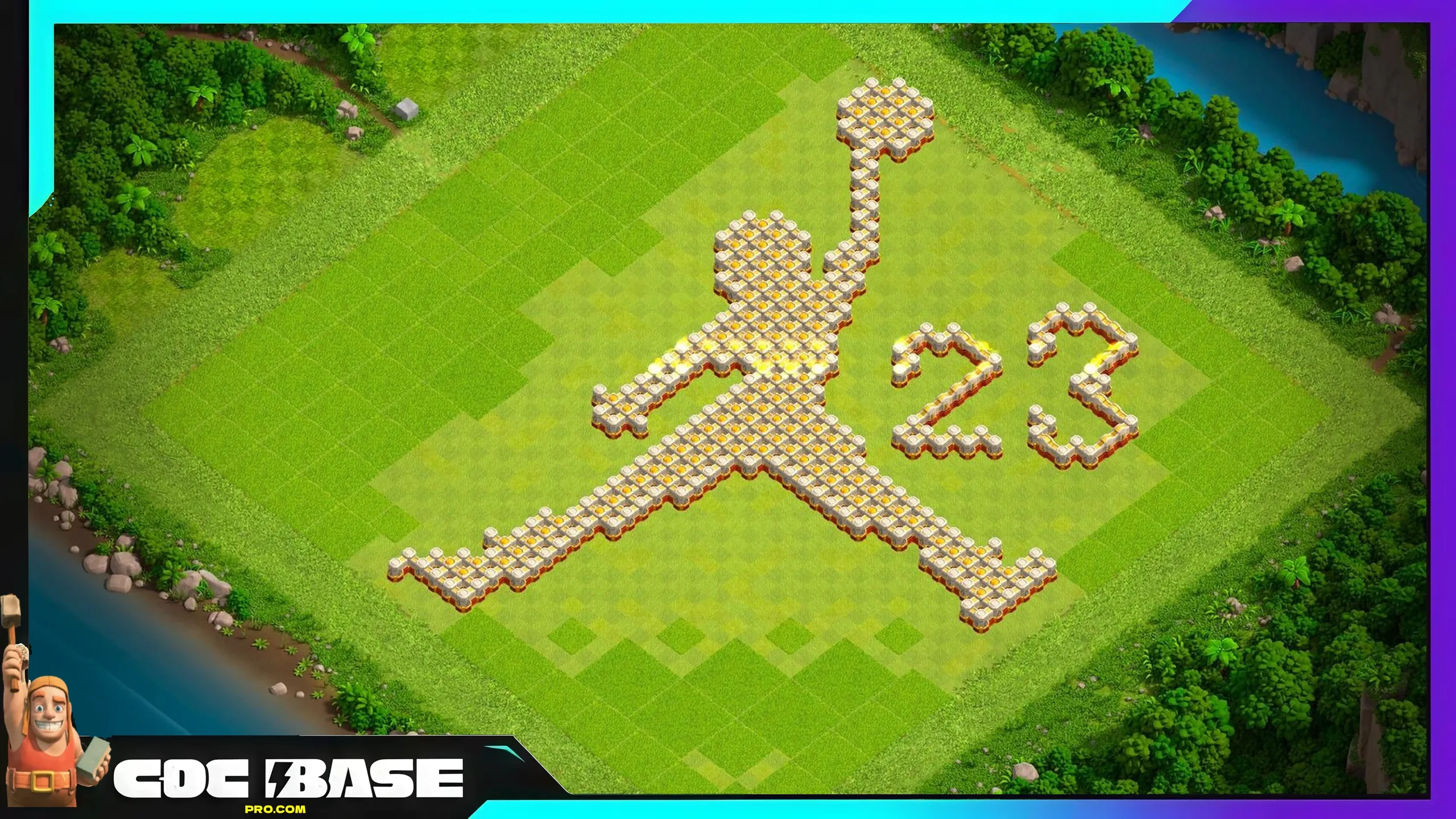 Most Popular TH16 Troll Base Link 2026 Fun Layout #15