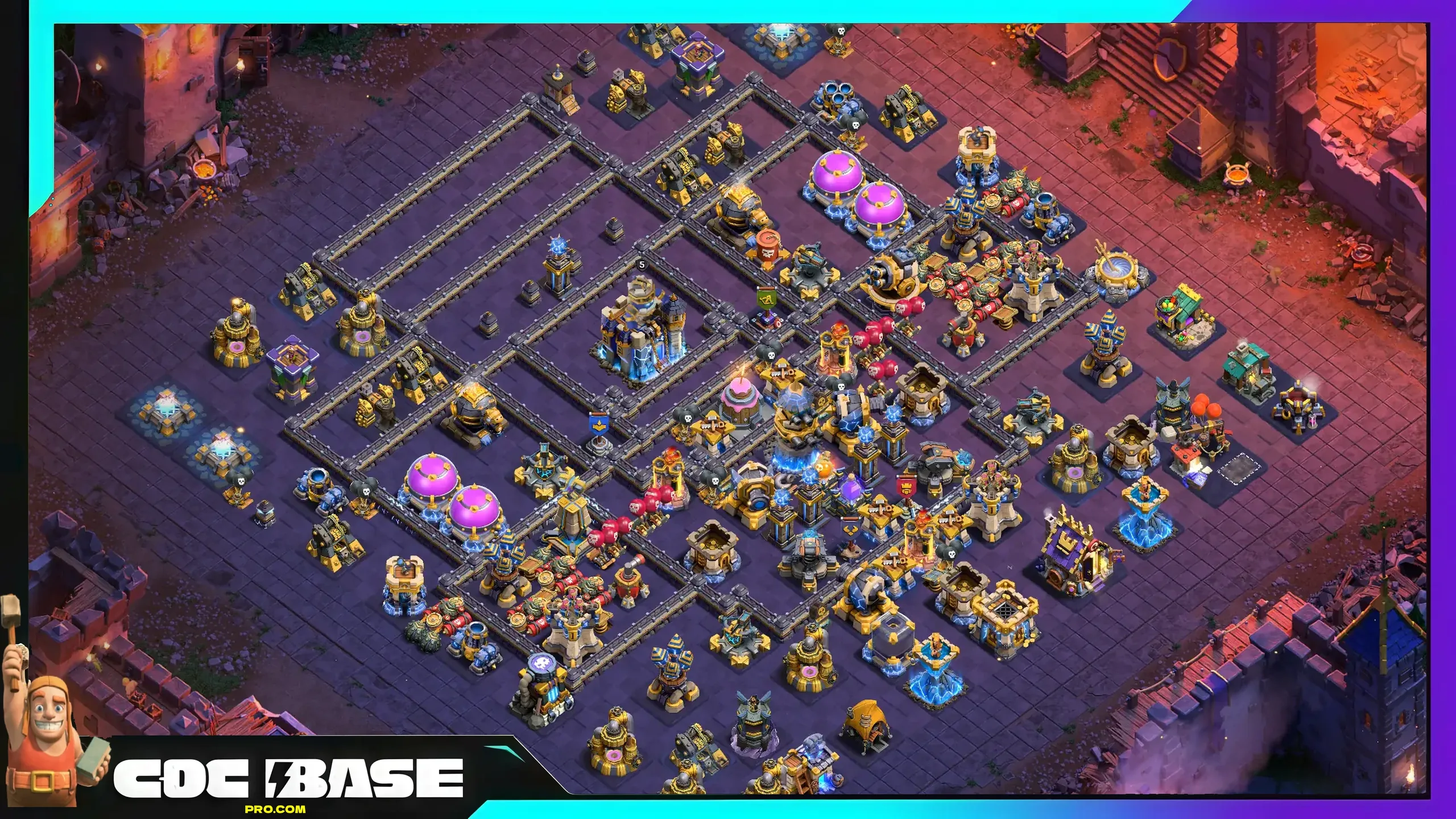 TH18 CWL War Layout 2026 Strong Defensive Design #15