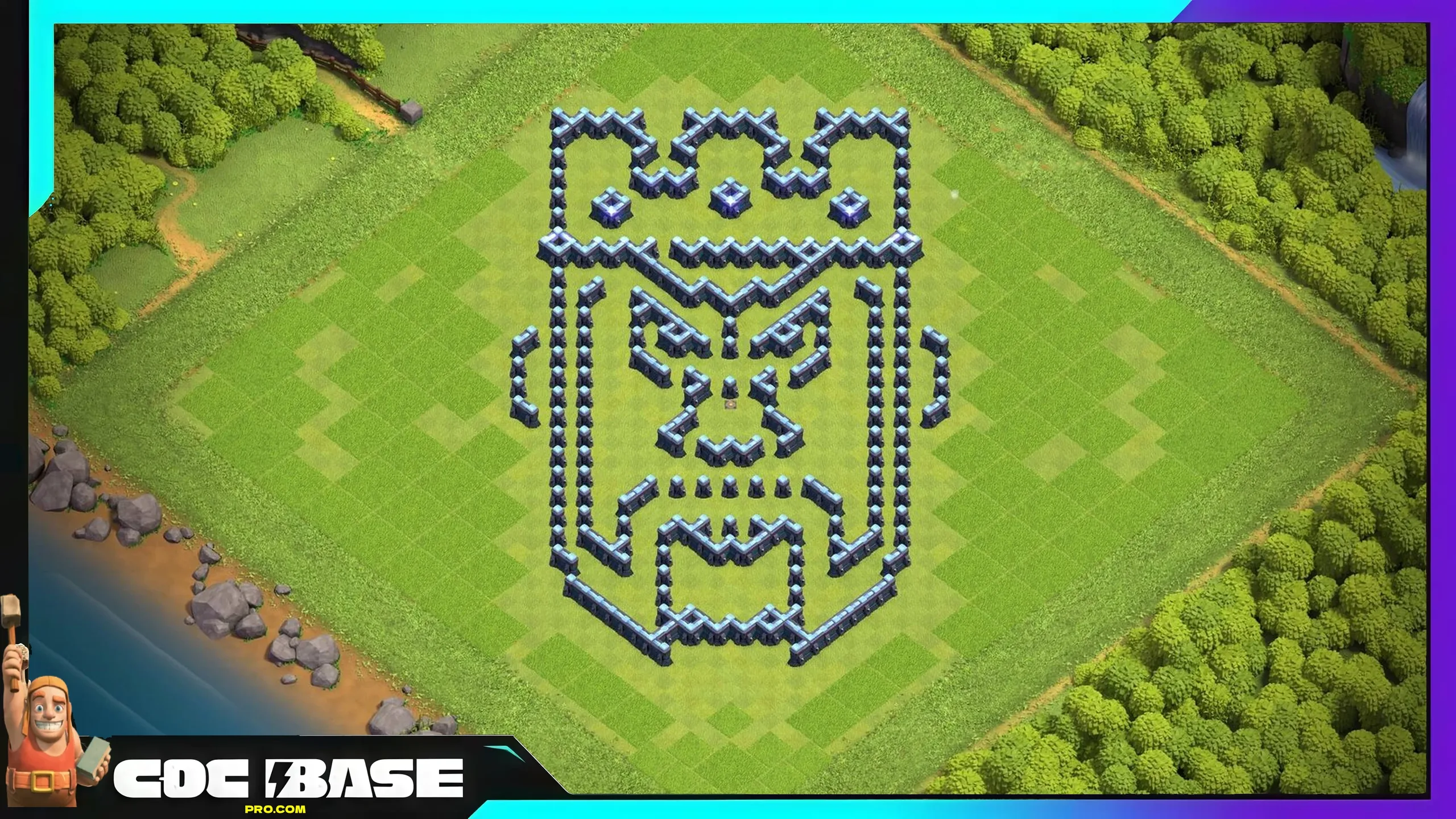 TH13 Funny Troll Layout 2026 Base Link #02