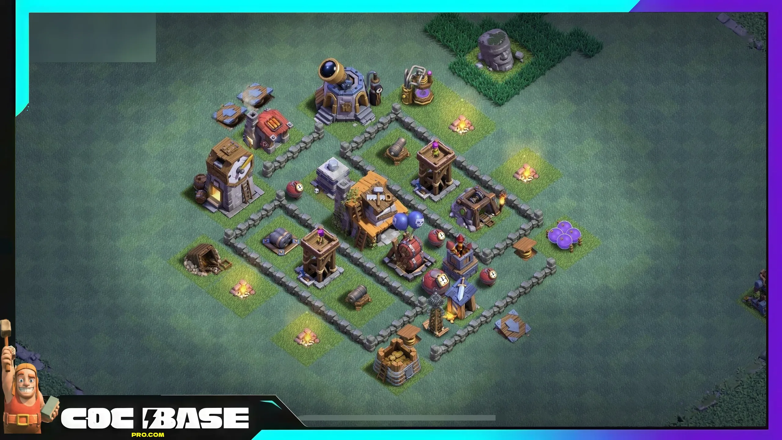 Top Tier BH4 Builder Base Link 2026 Powerful Ground Control #832